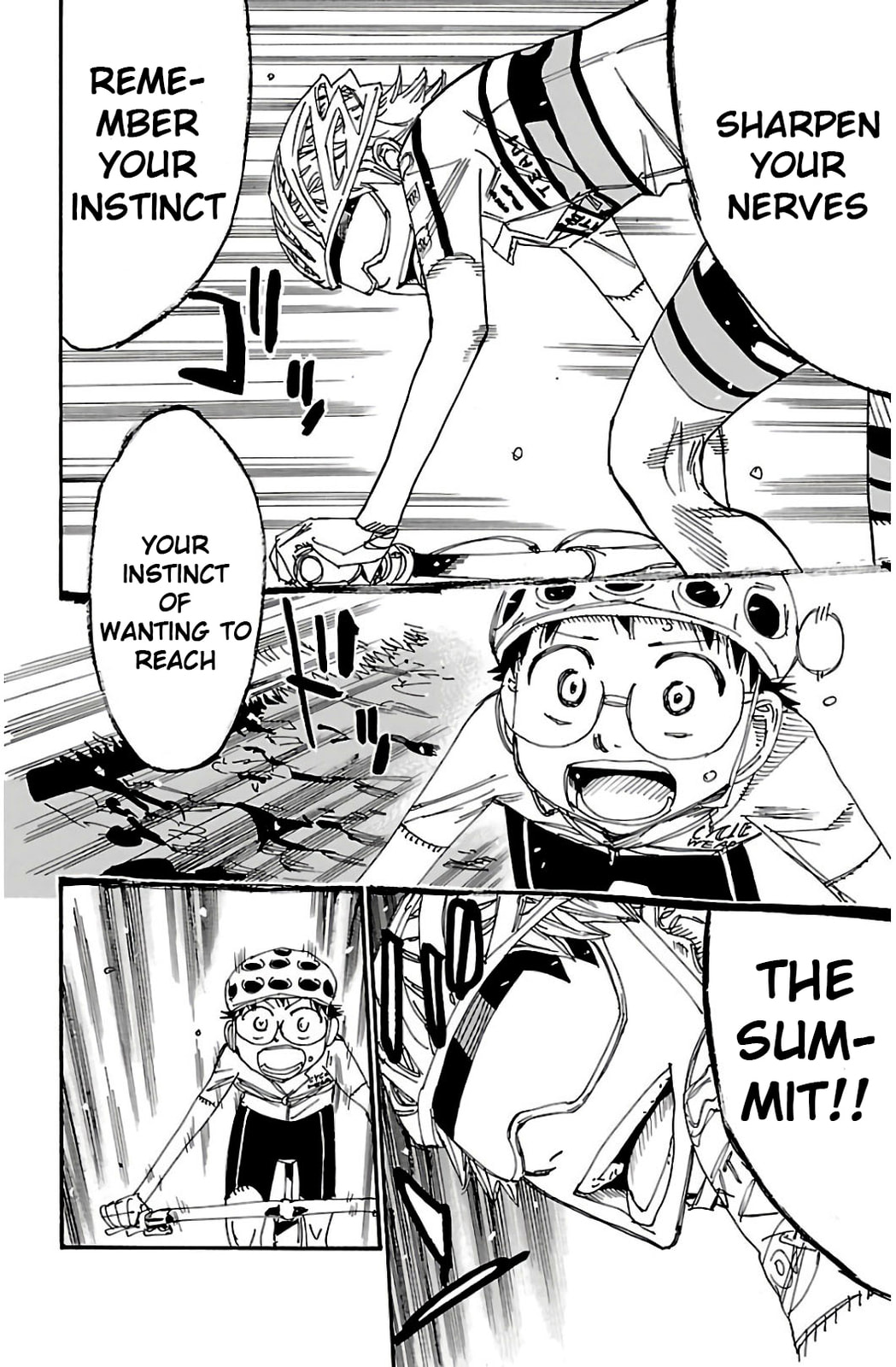 Yowamushi Pedal Chapter 550 page 13 - 