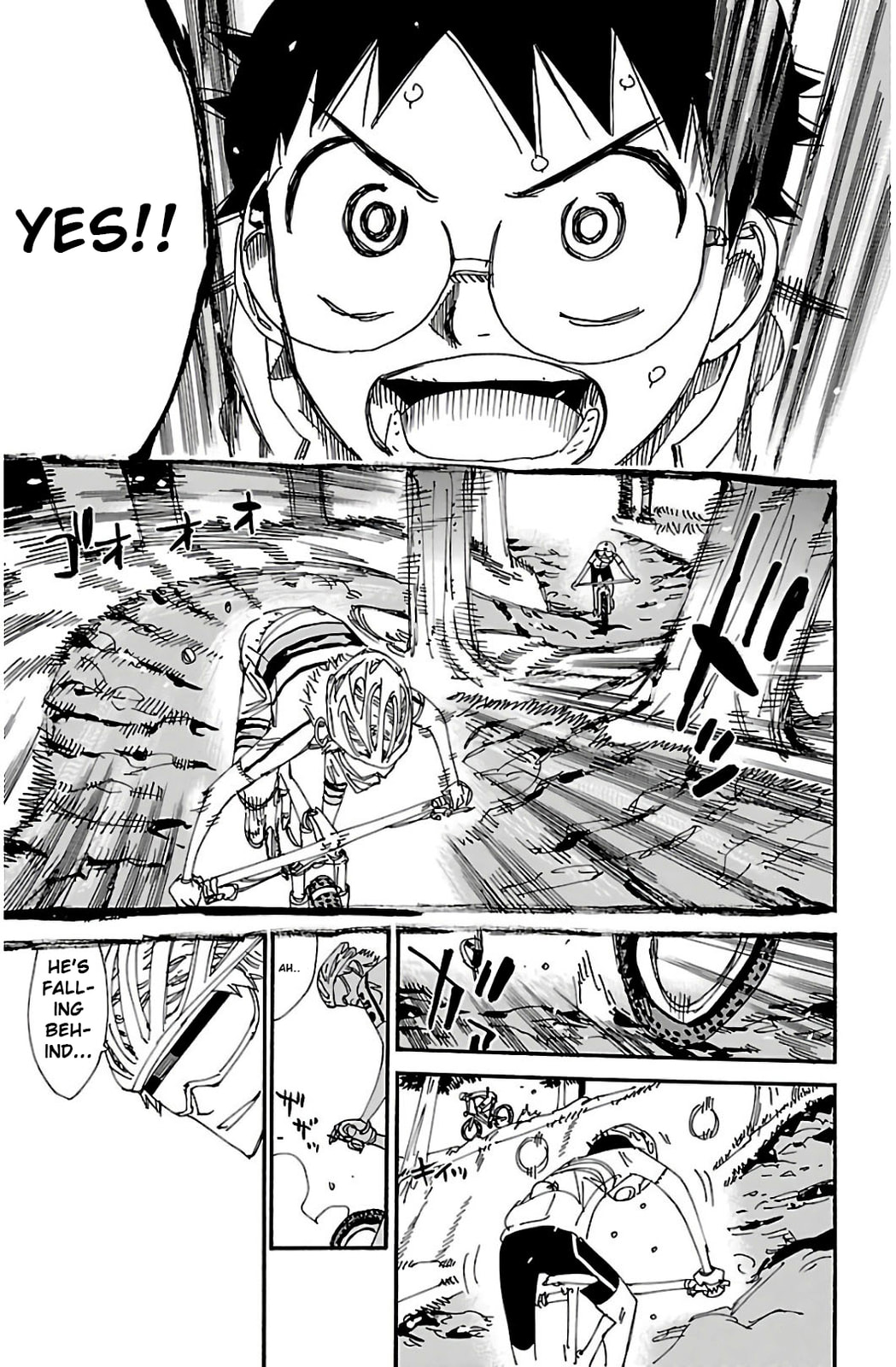Yowamushi Pedal Chapter 550 page 14 - 