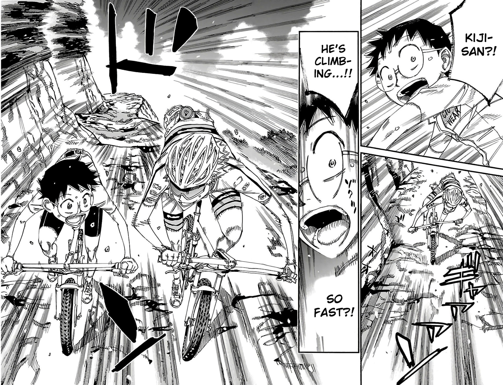 Yowamushi Pedal Chapter 550 page 4 - 