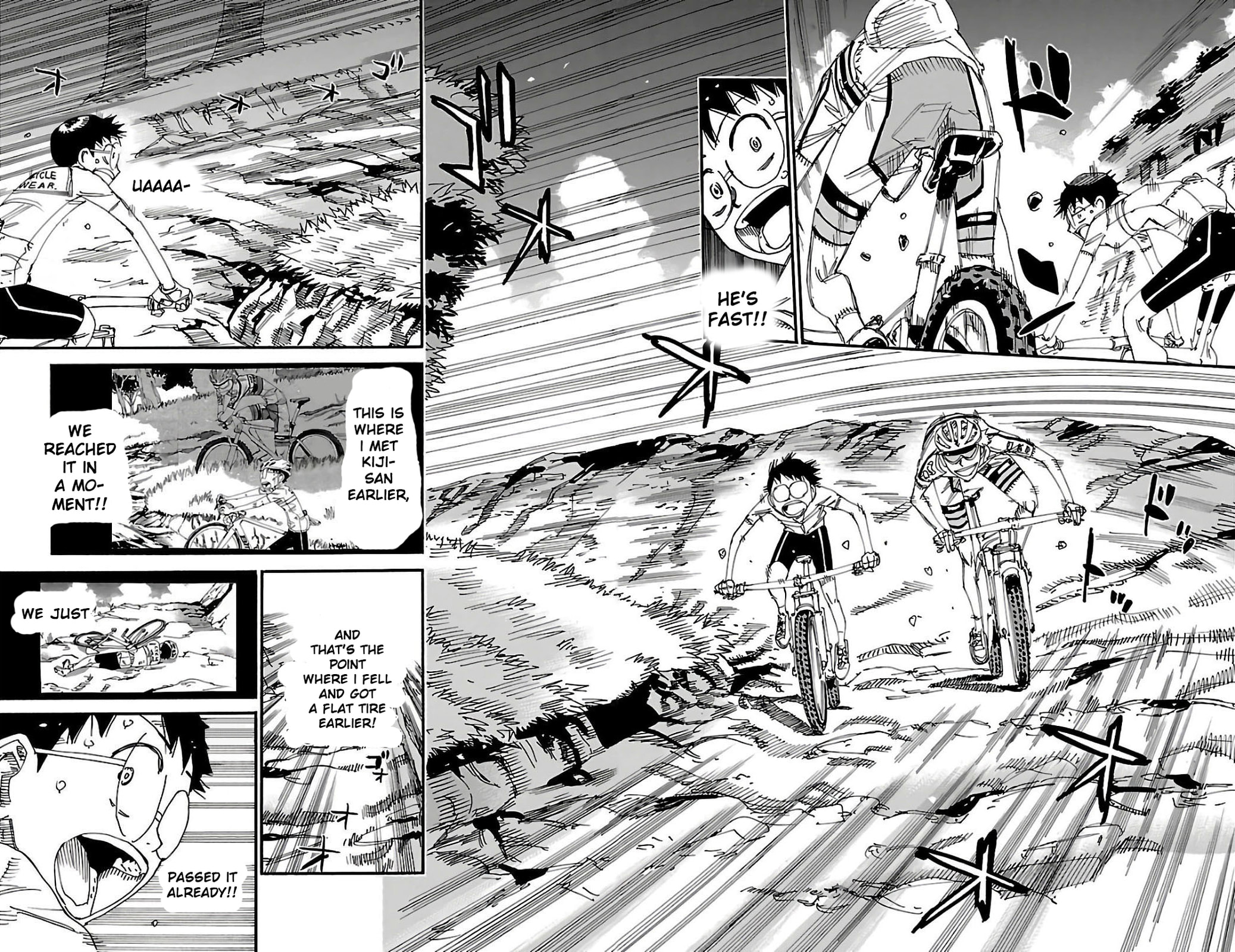 Yowamushi Pedal Chapter 550 page 5 - 