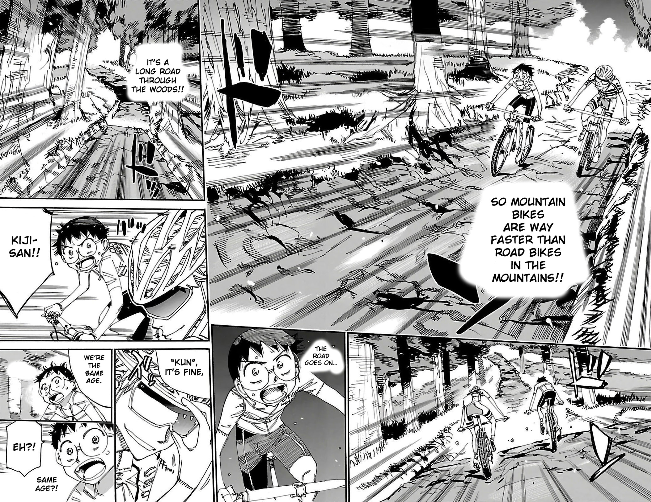 Yowamushi Pedal Chapter 550 page 6 - 
