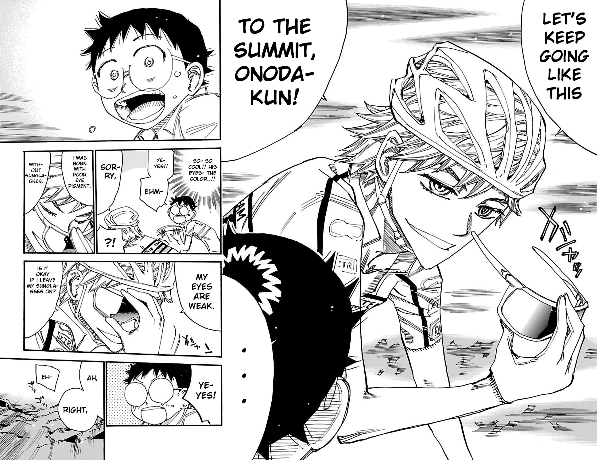 Yowamushi Pedal Chapter 550 page 7 - 