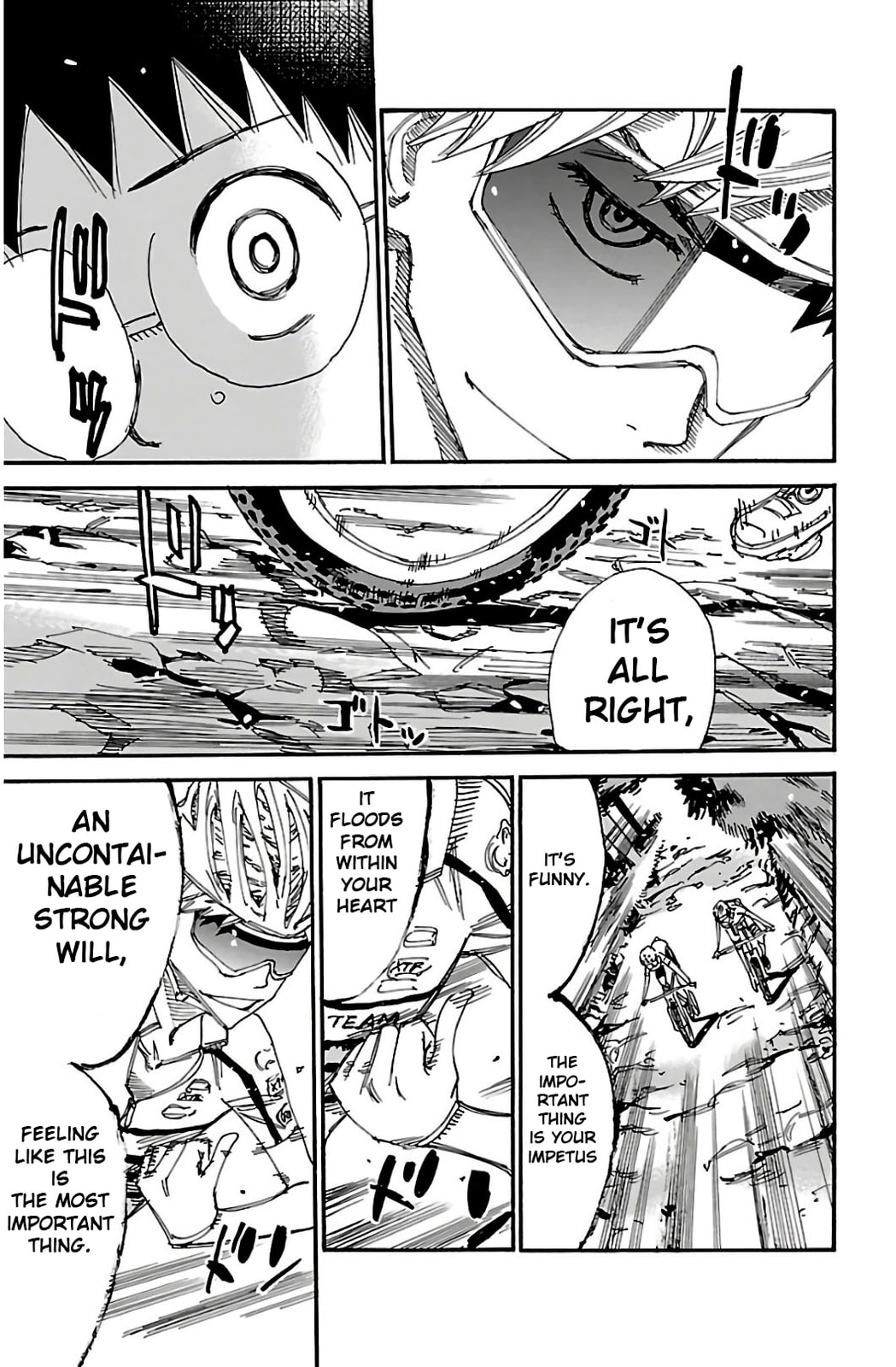 Yowamushi Pedal Chapter 550 page 9 - 