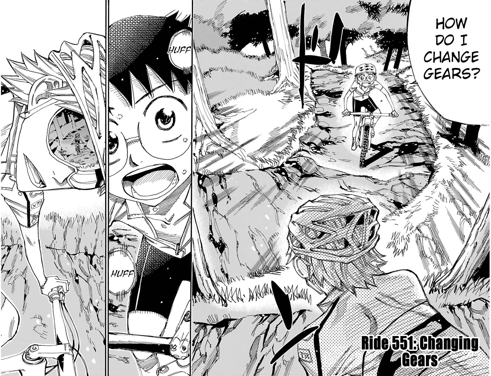 Yowamushi Pedal Chapter 551 page 2 - 