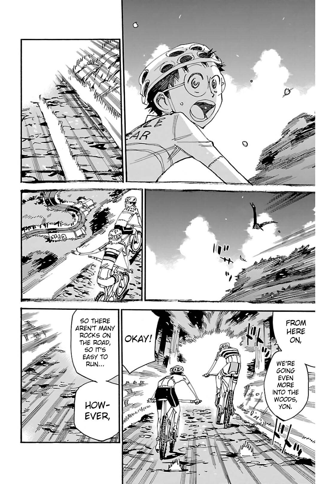 Yowamushi Pedal Chapter 551 page 14 - 