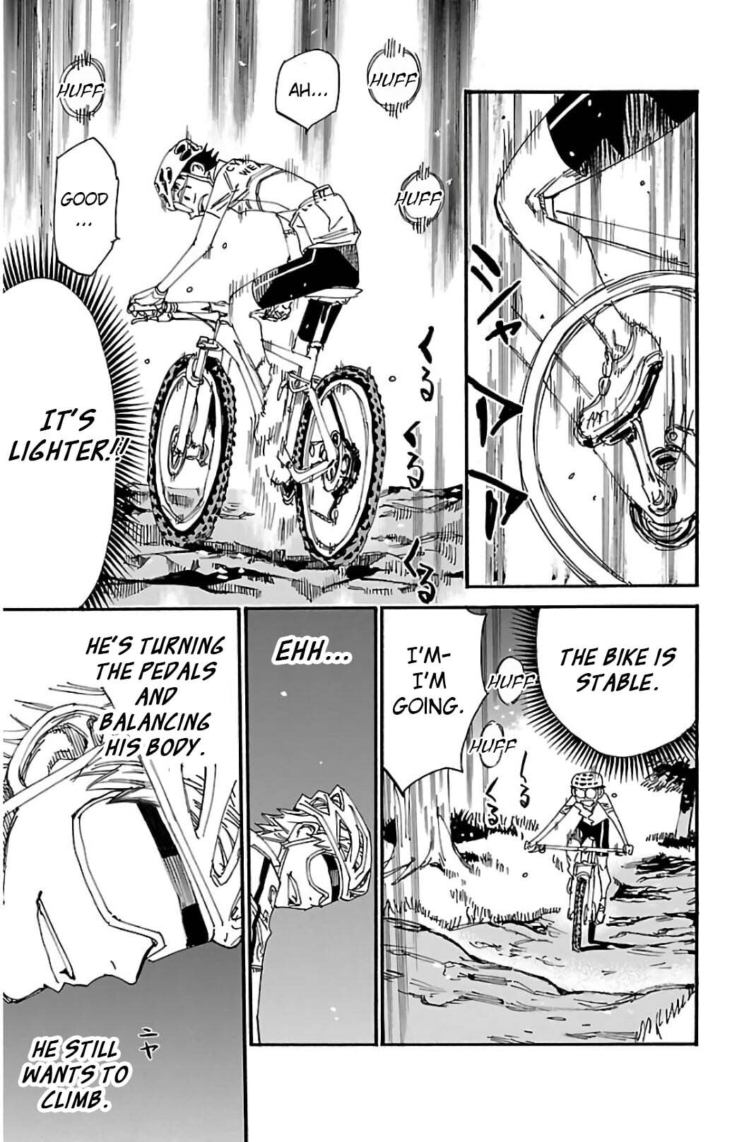 Yowamushi Pedal Chapter 551 page 8 - 