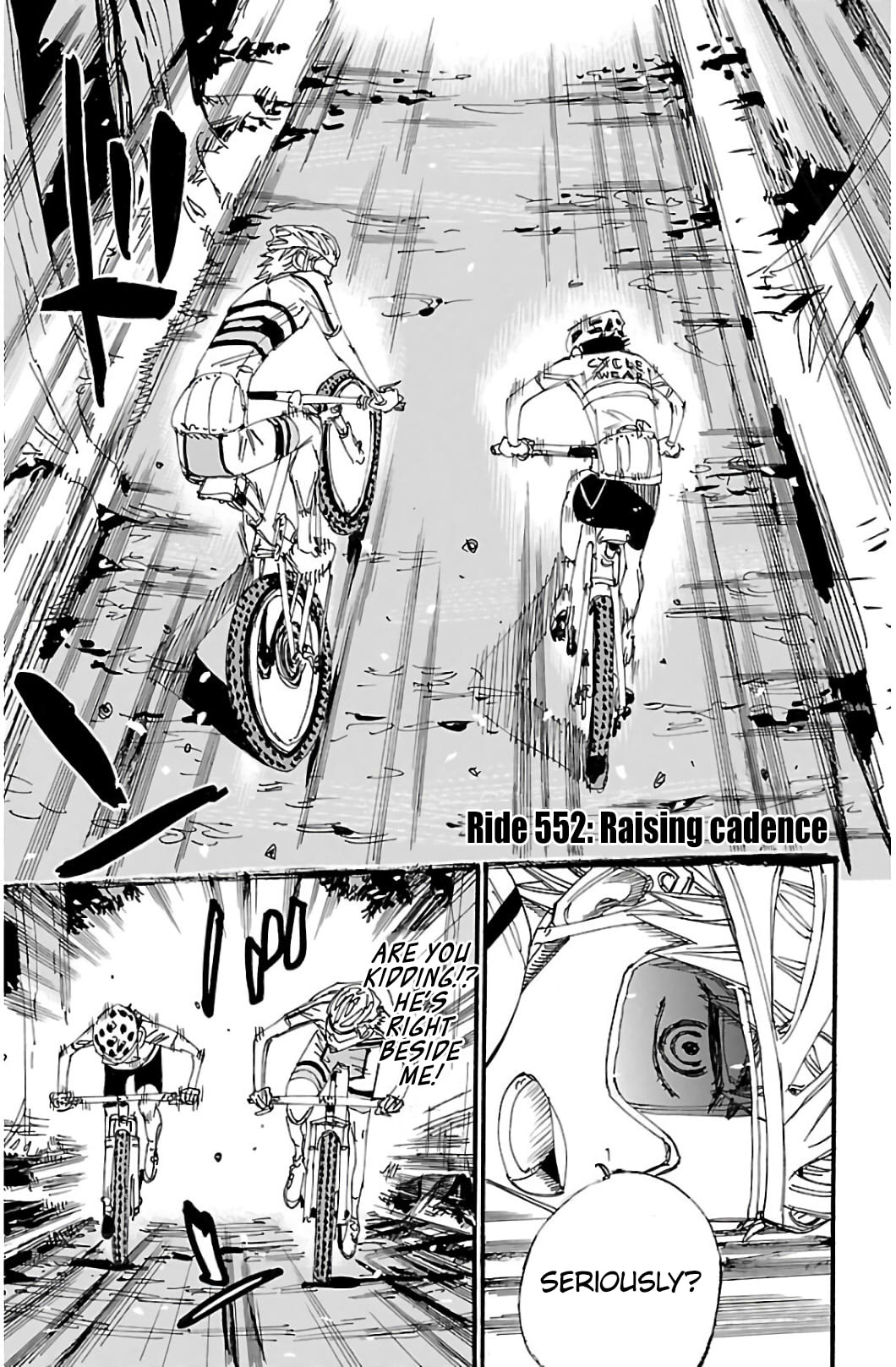 Yowamushi Pedal Chapter 552 page 1 - 