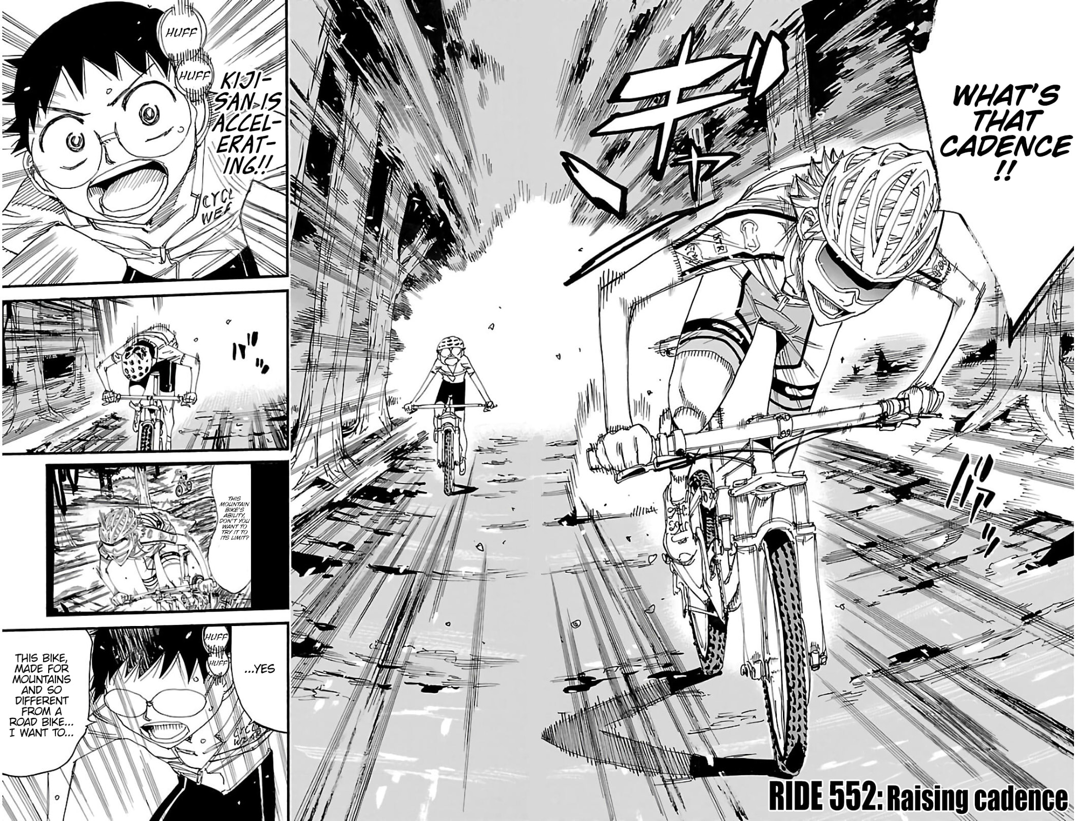 Yowamushi Pedal Chapter 552 page 2 - 