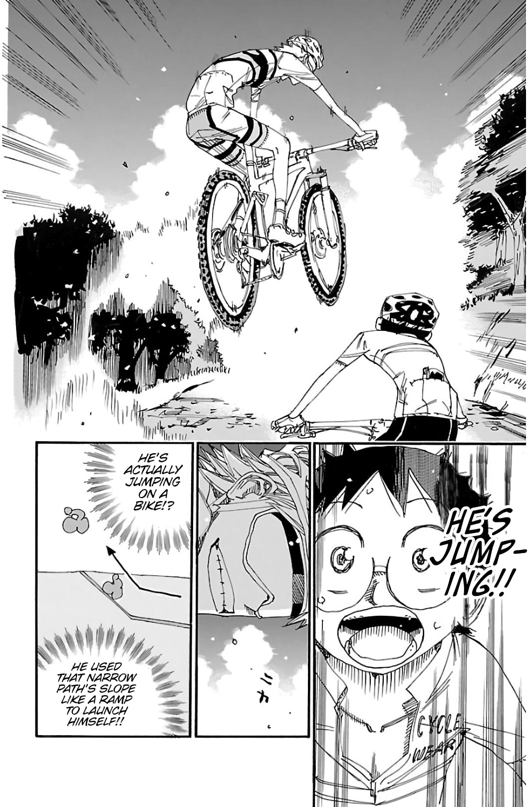 Yowamushi Pedal Chapter 552 page 14 - 