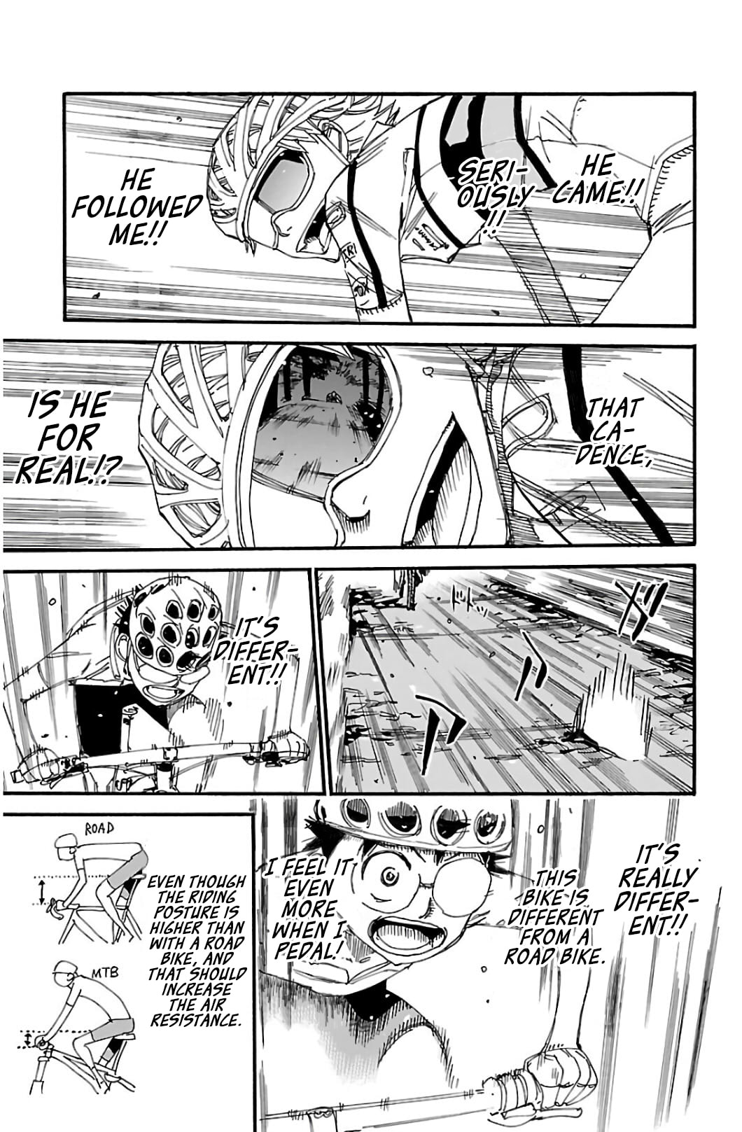 Yowamushi Pedal Chapter 552 page 5 - 