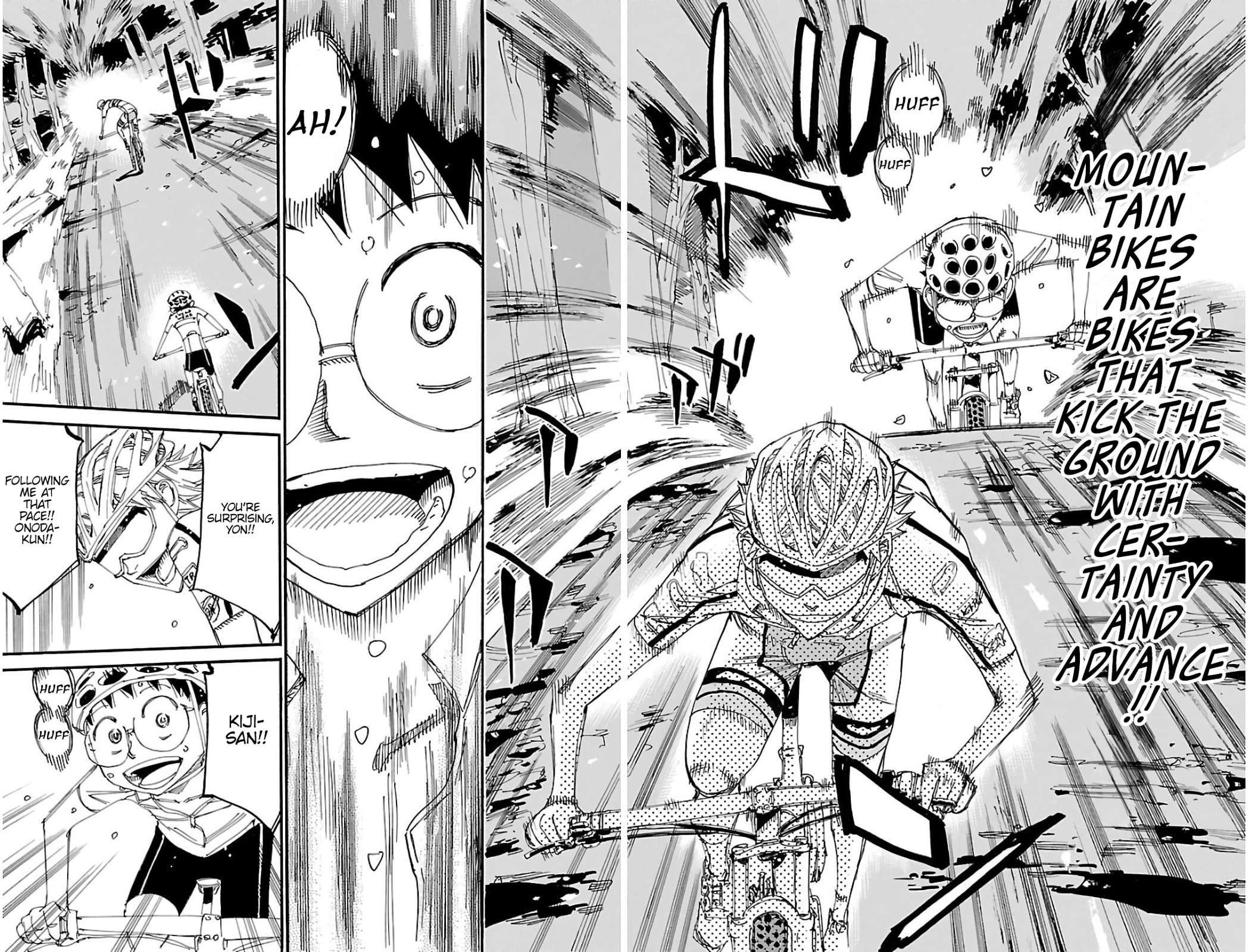 Yowamushi Pedal Chapter 552 page 8 - 