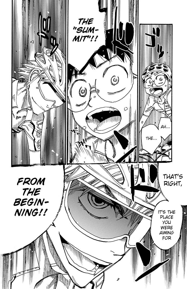 Yowamushi Pedal Chapter 554 page 3 - 
