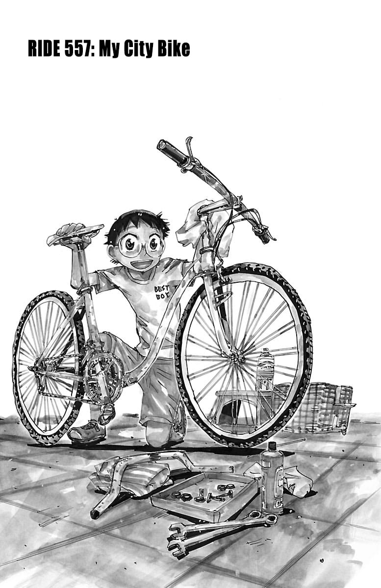 Yowamushi Pedal Chapter 557 page 1 - 
