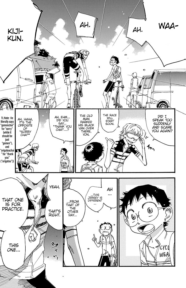 Yowamushi Pedal Chapter 559 page 16 - 