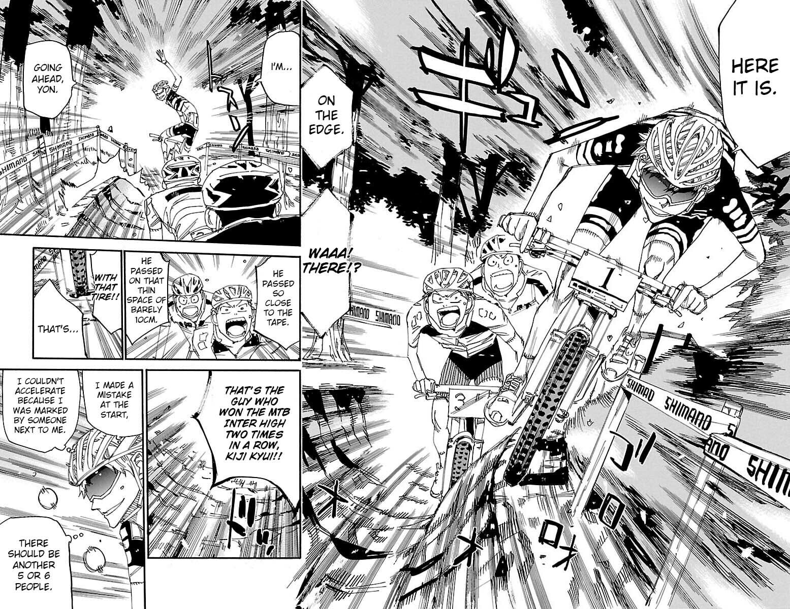 Yowamushi Pedal Chapter 560 page 15 - 