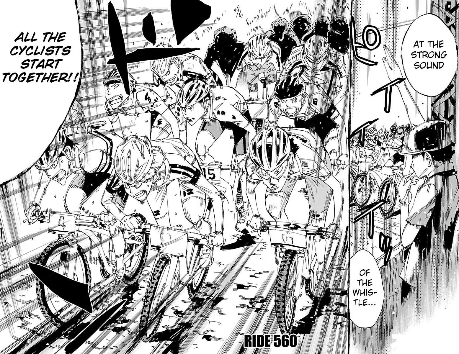 Yowamushi Pedal Chapter 560 page 4 - 
