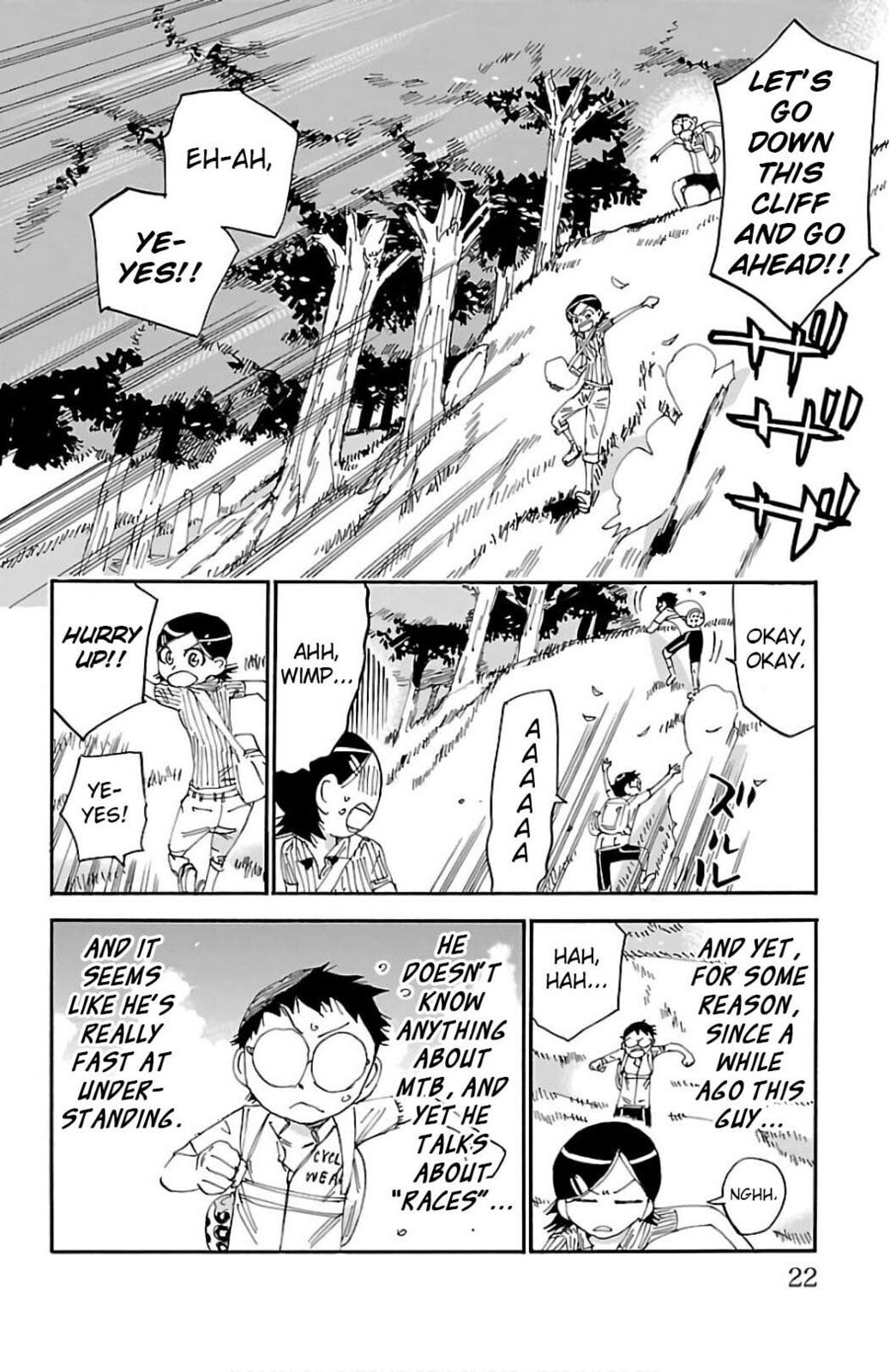 Yowamushi Pedal Chapter 562 page 14 - 