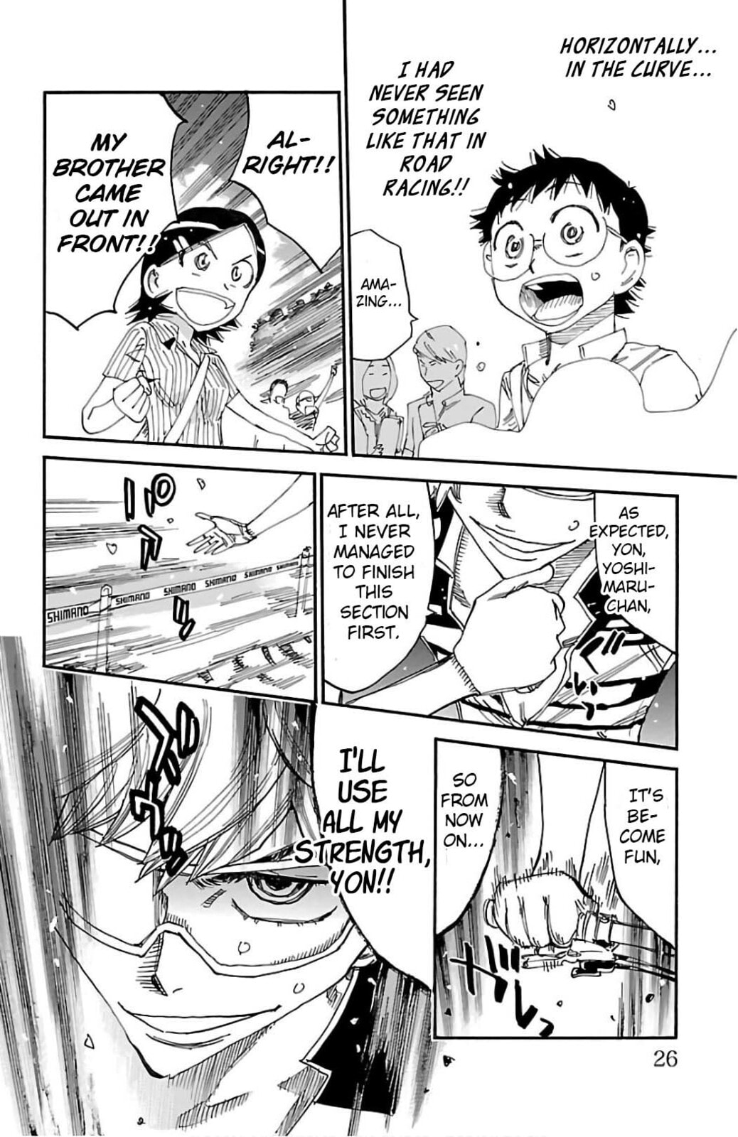 Yowamushi Pedal Chapter 562 page 17 - 