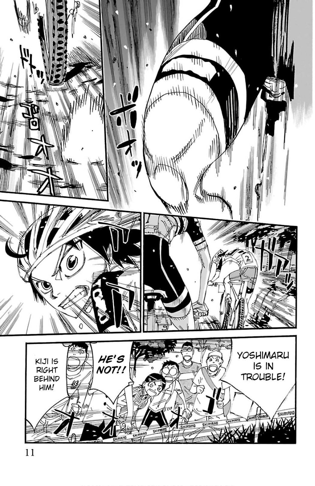 Yowamushi Pedal Chapter 562 page 4 - 