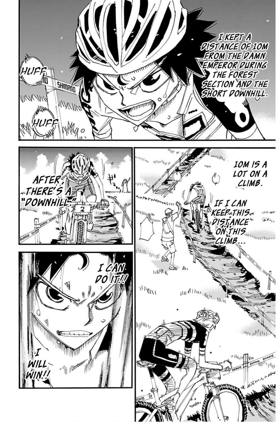 Yowamushi Pedal Chapter 563 page 14 - 