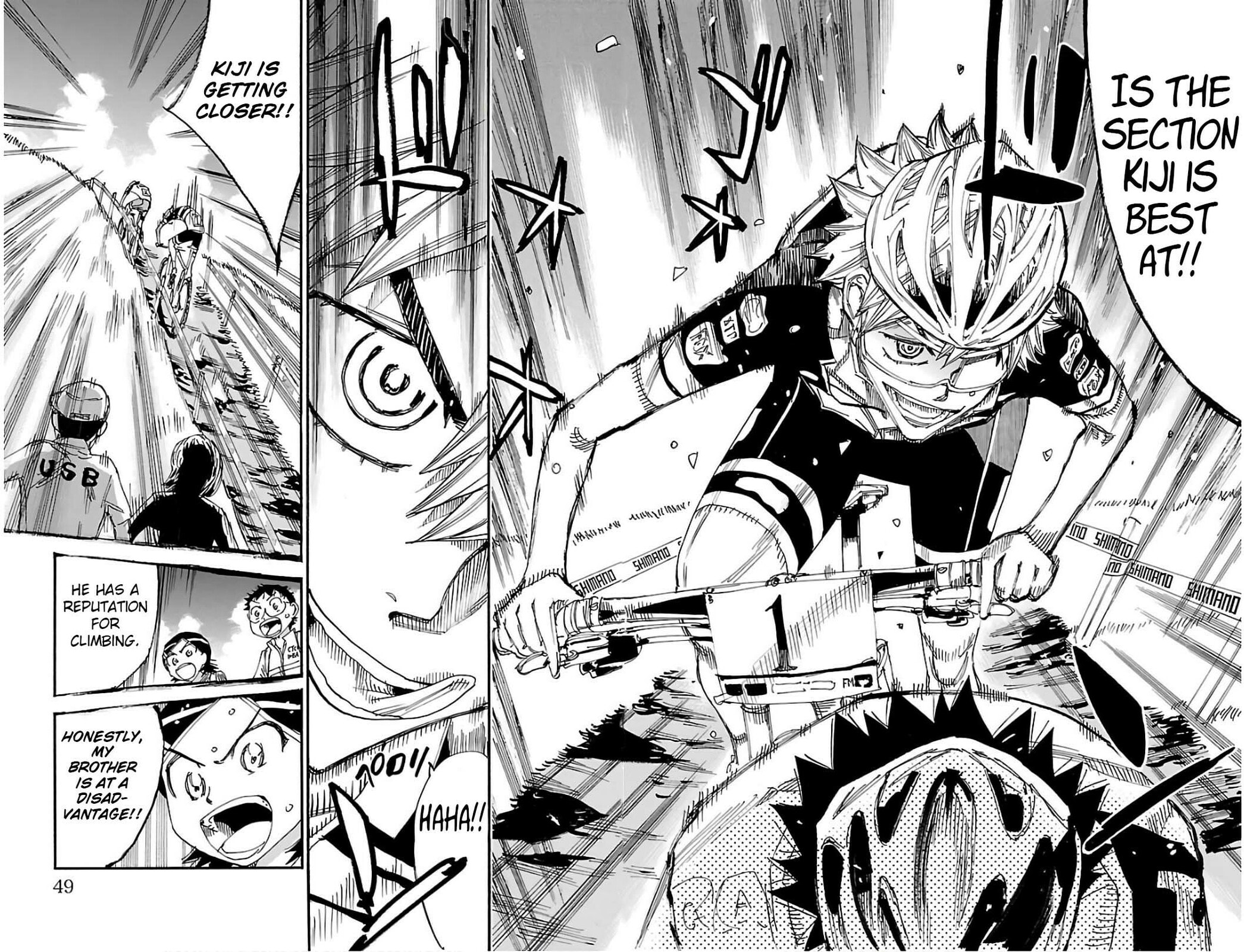 Yowamushi Pedal Chapter 563 page 22 - 