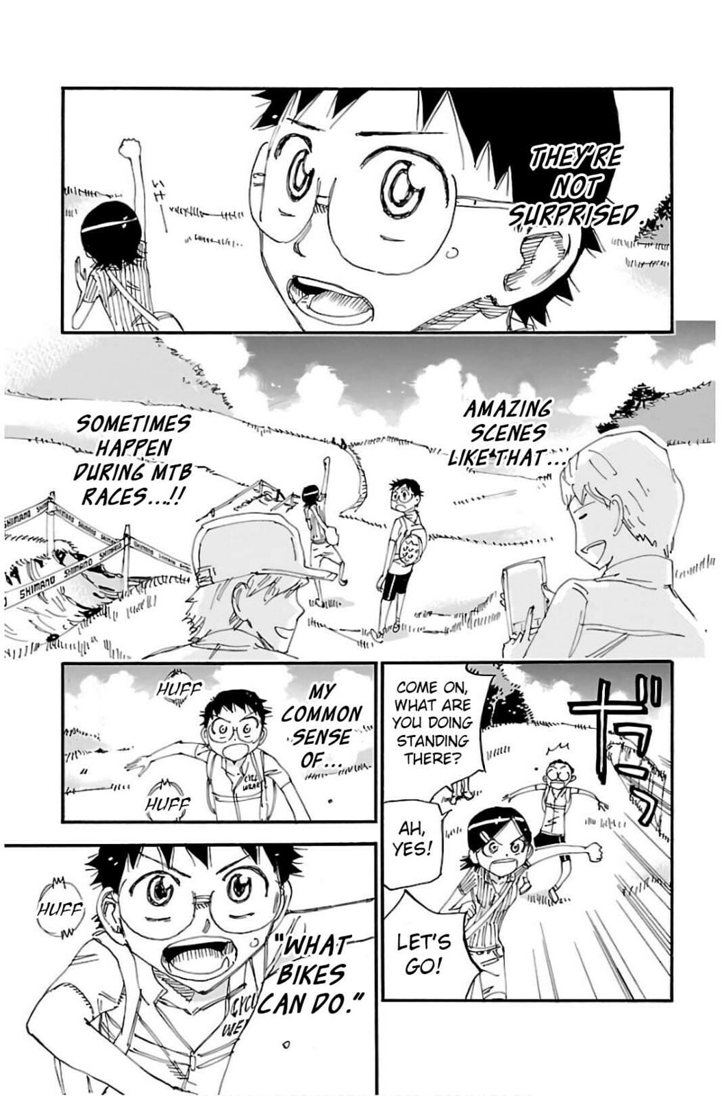 Yowamushi Pedal Chapter 563 page 6 - 