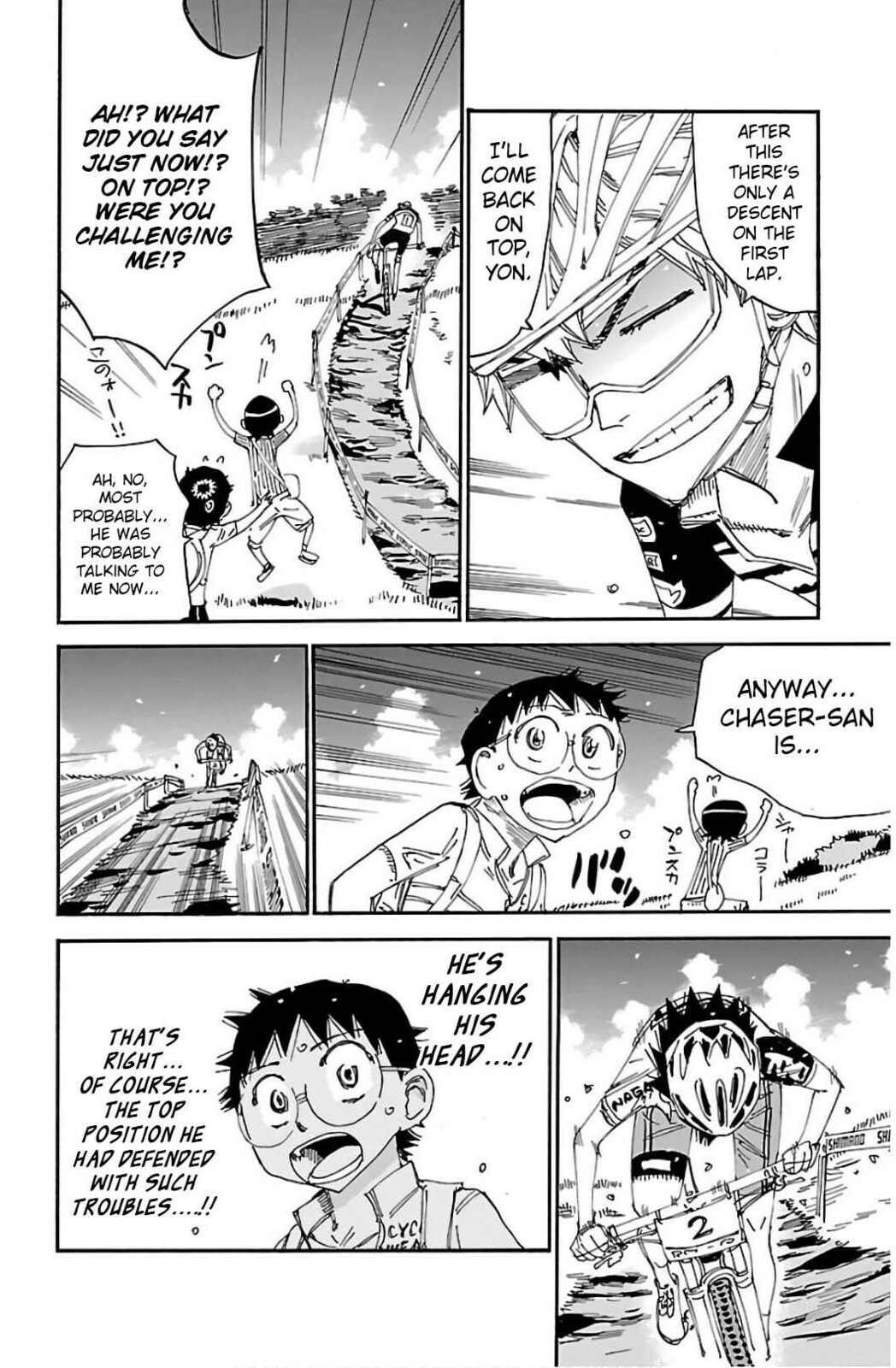 Yowamushi Pedal Chapter 564 page 13 - 