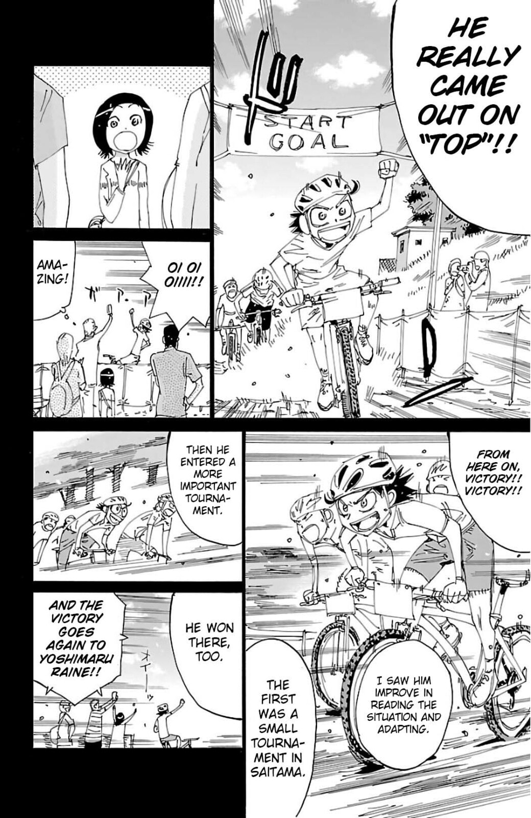 Yowamushi Pedal Chapter 565 page 12 - 