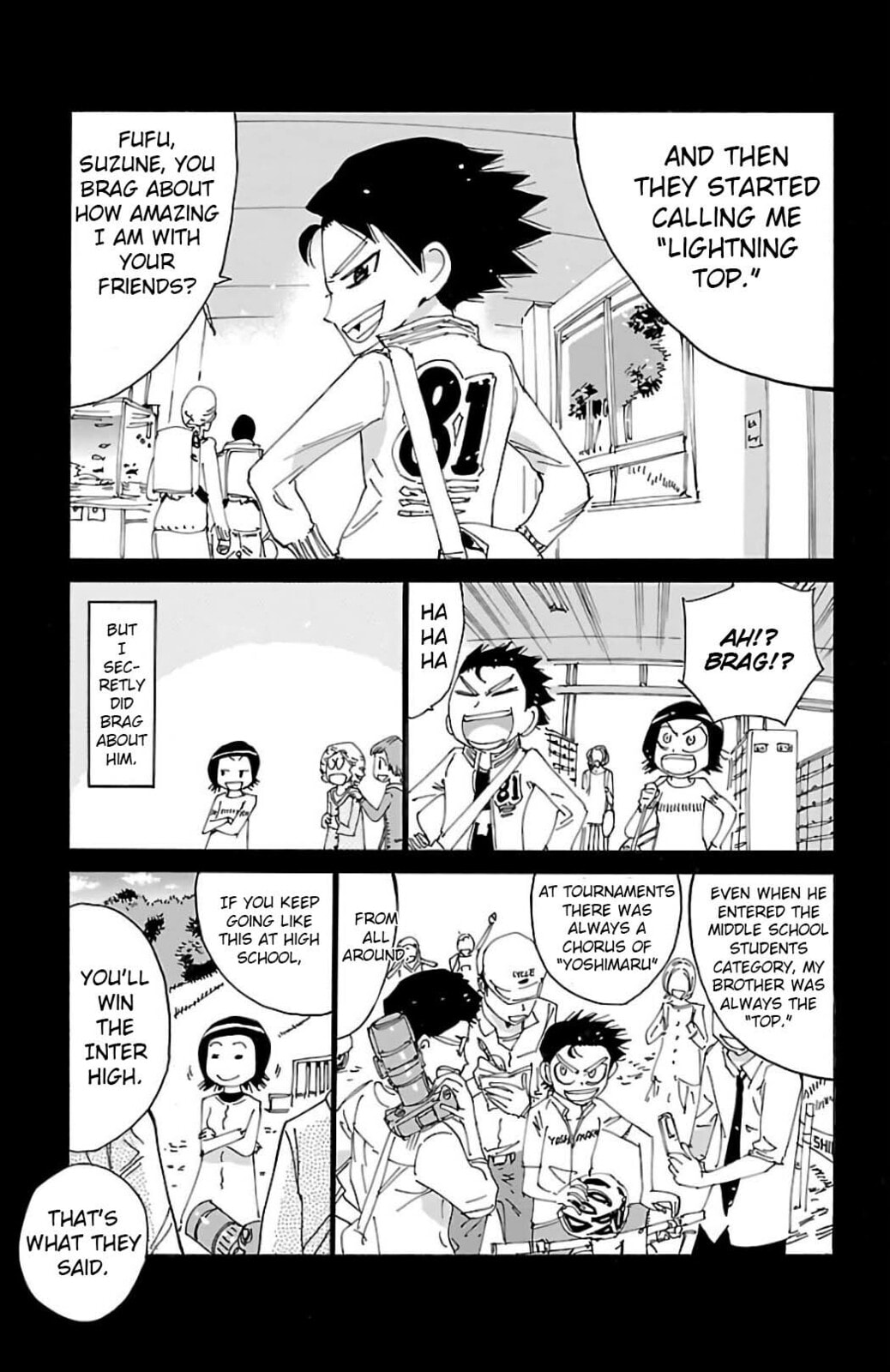 Yowamushi Pedal Chapter 565 page 13 - 