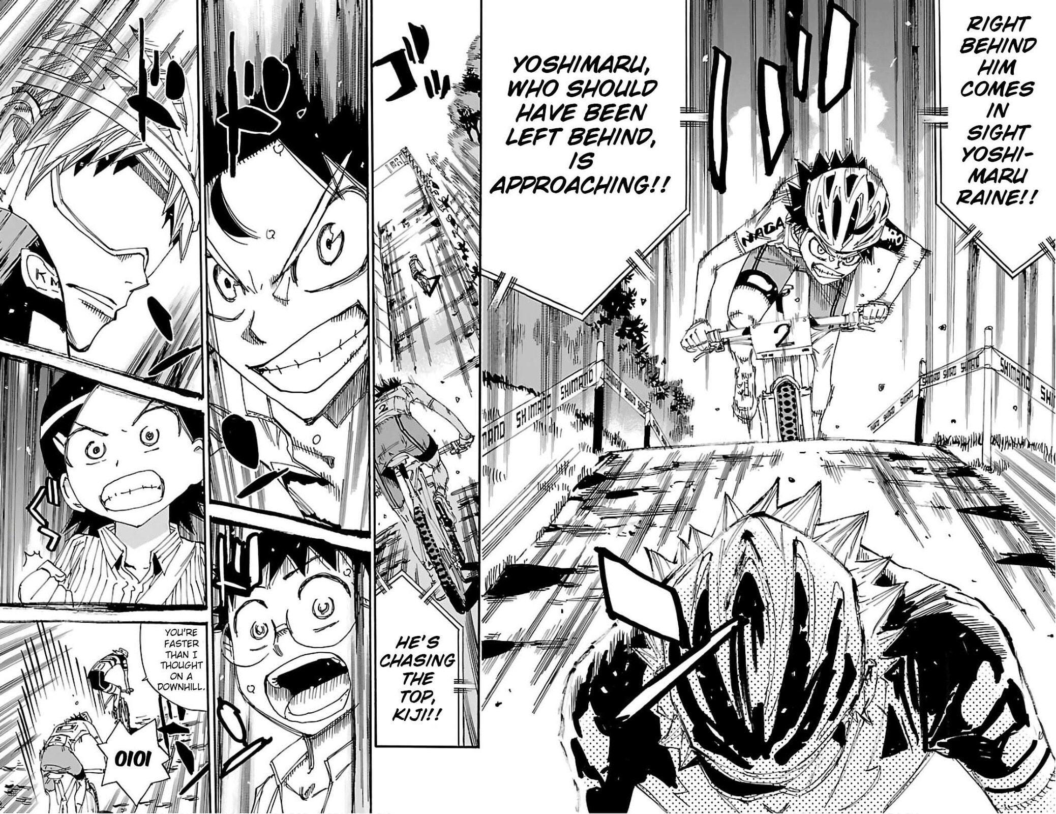 Yowamushi Pedal Chapter 565 page 17 - 