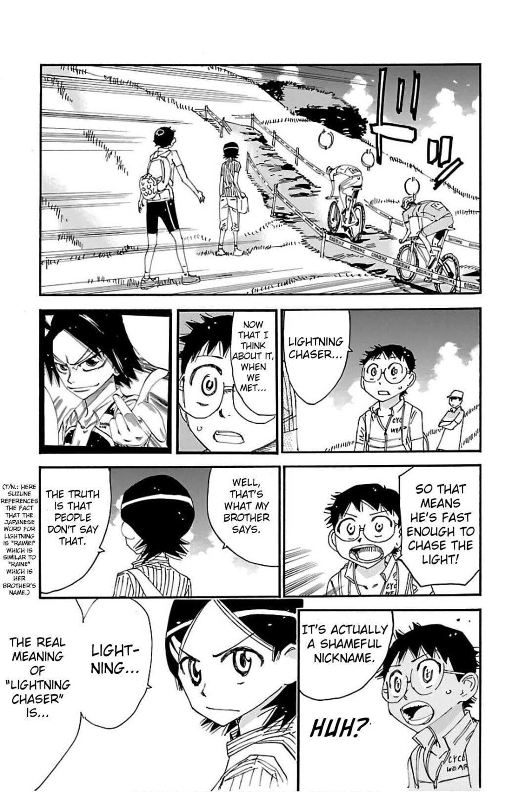 Yowamushi Pedal Chapter 565 page 7 - 