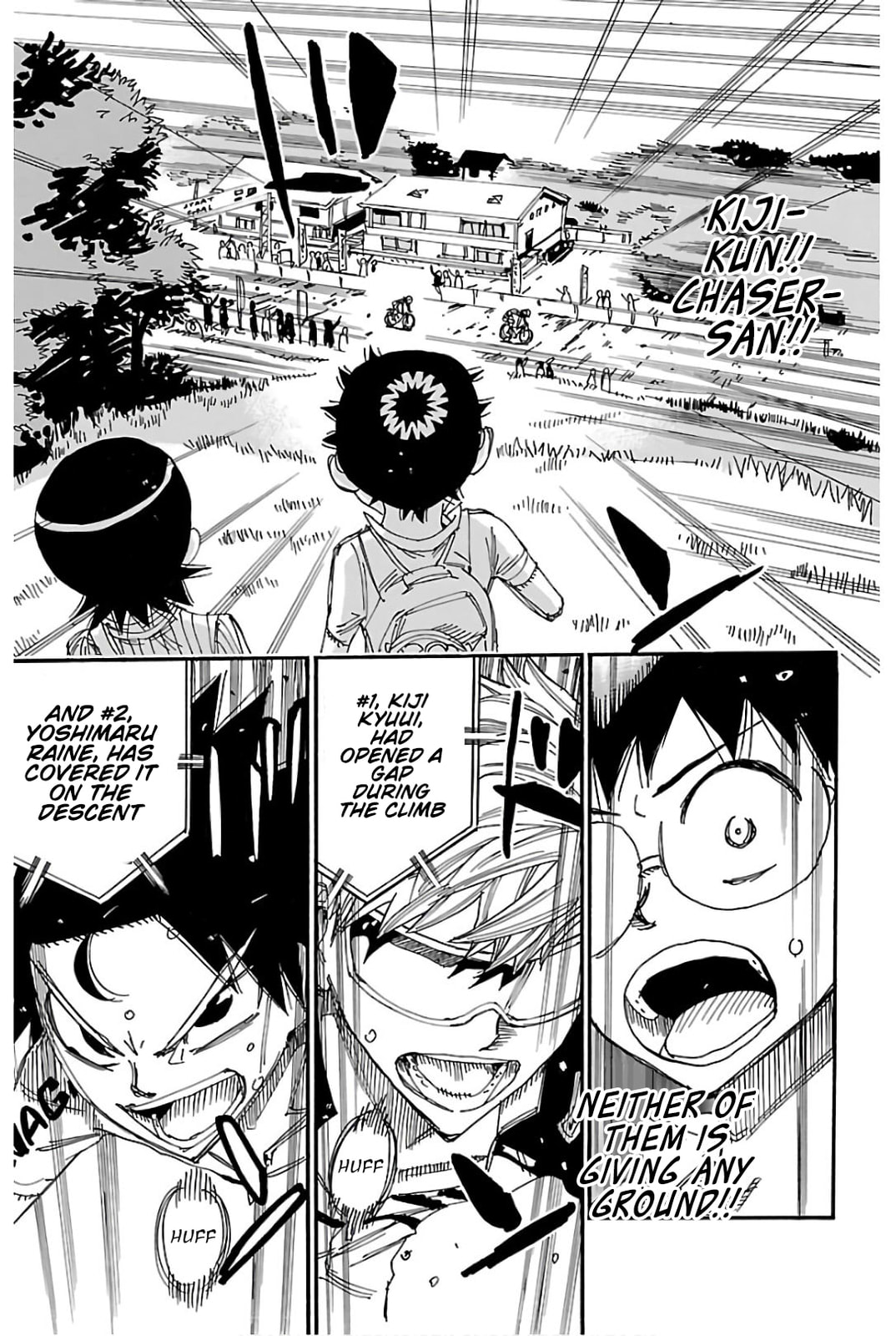 Yowamushi Pedal Chapter 566 page 4 - 