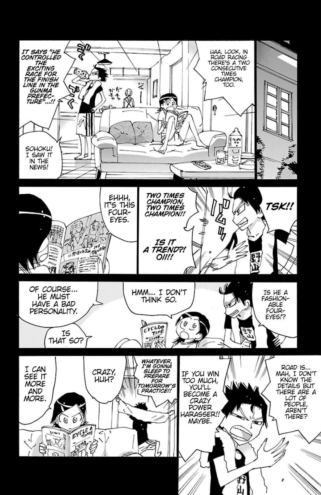 Yowamushi Pedal Chapter 567 page 5 - 