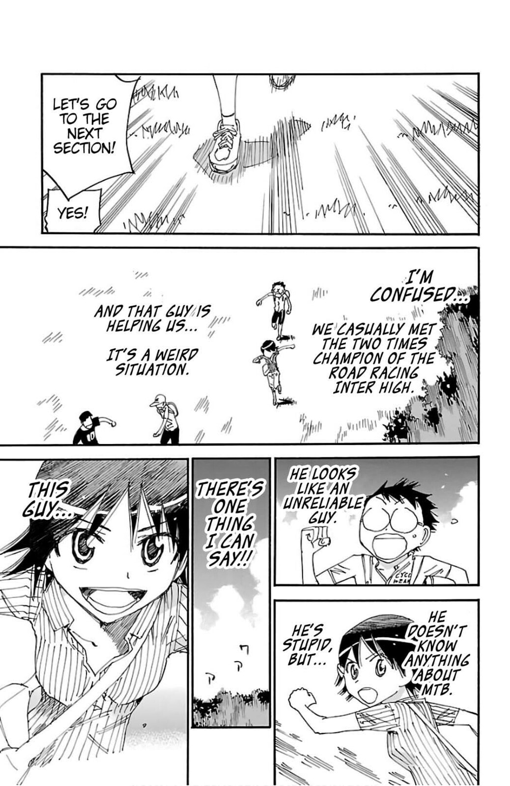 Yowamushi Pedal Chapter 567 page 10 - 