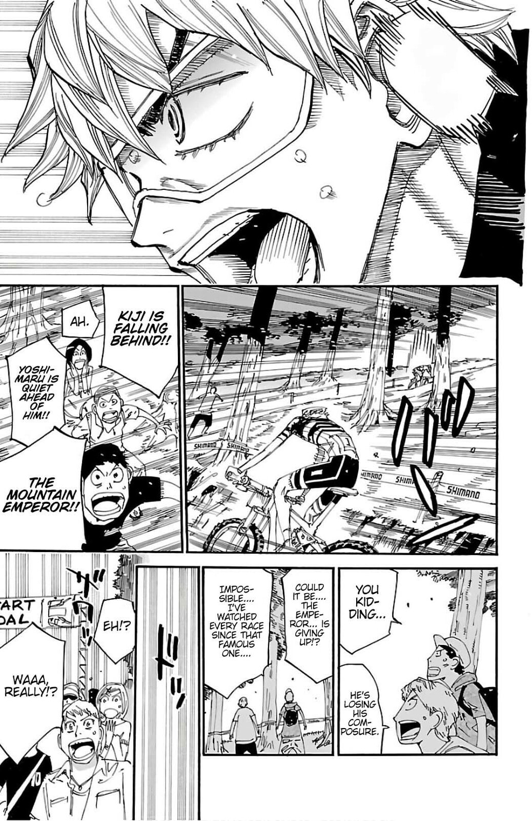 Yowamushi Pedal Chapter 568 page 11 - 