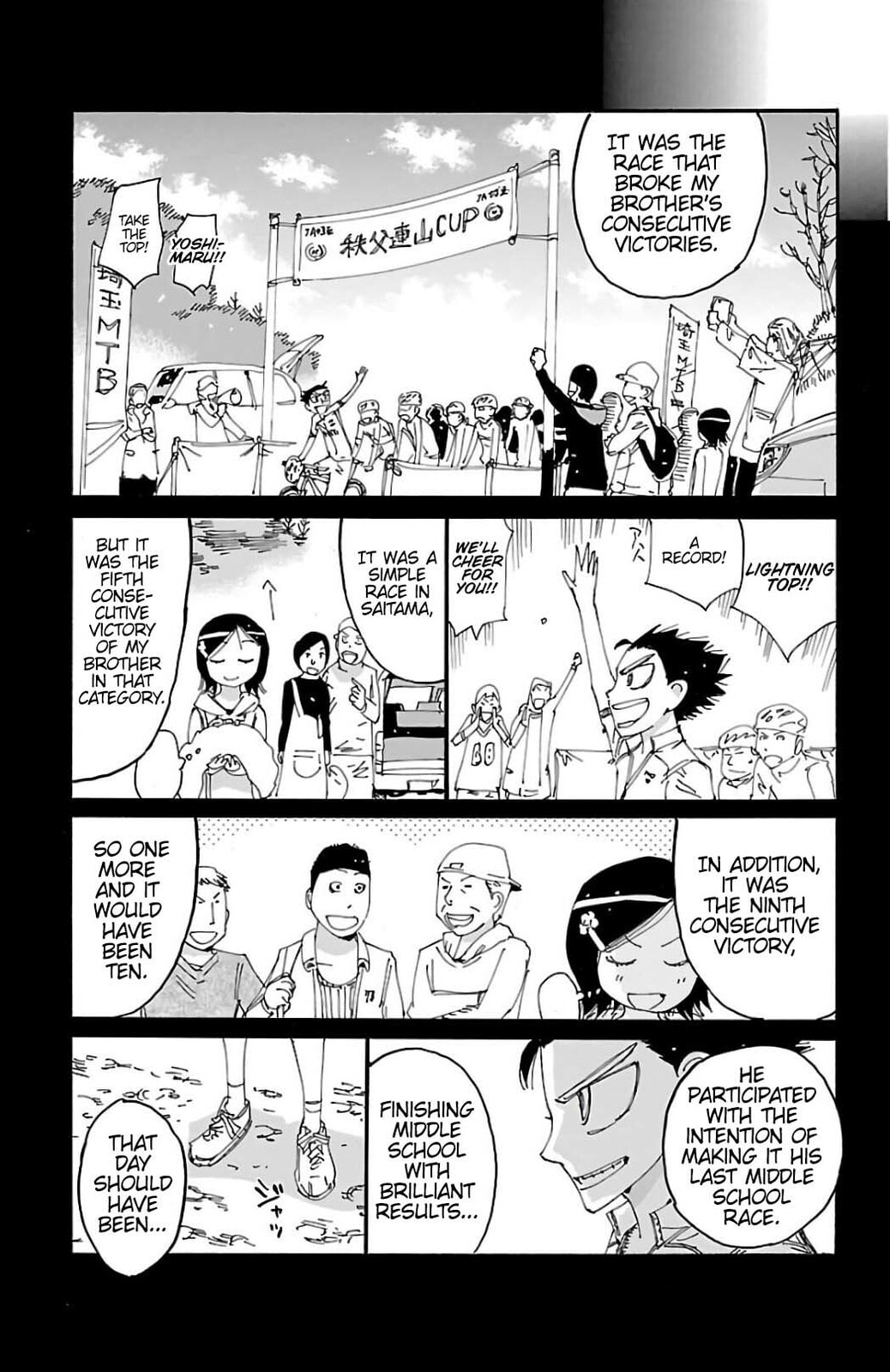 Yowamushi Pedal Chapter 569 page 15 - 