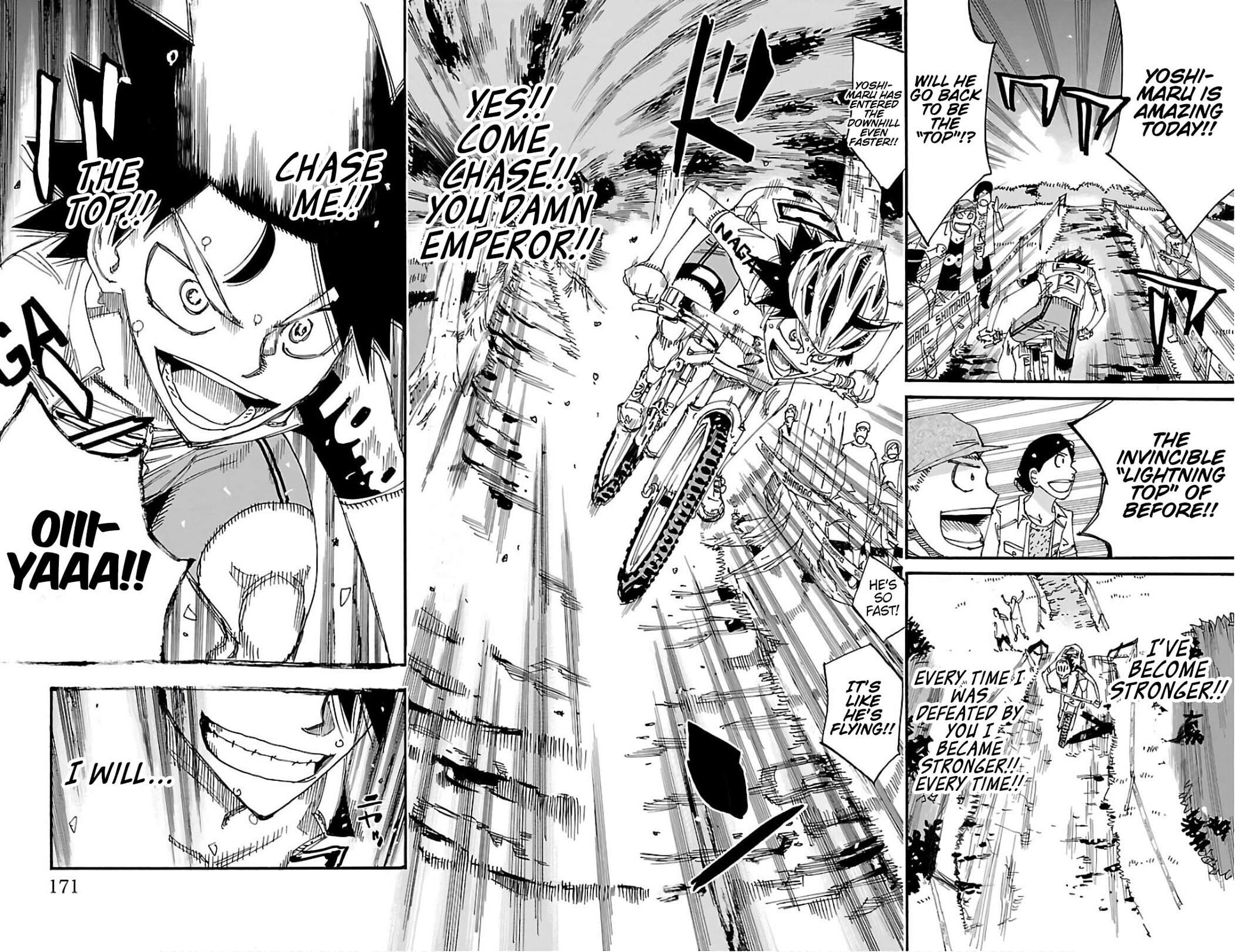 Yowamushi Pedal Chapter 569 page 6 - 