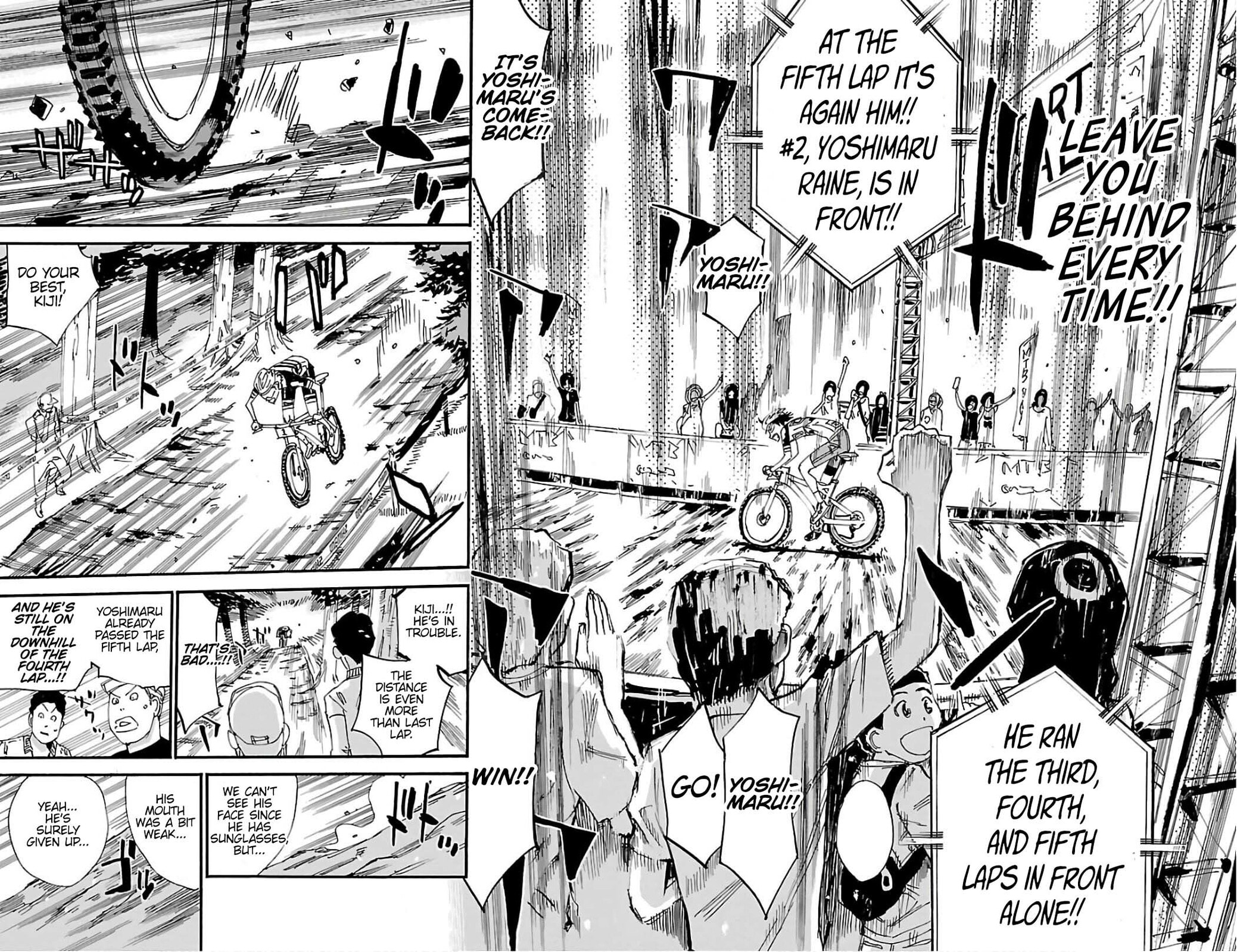 Yowamushi Pedal Chapter 569 page 7 - 