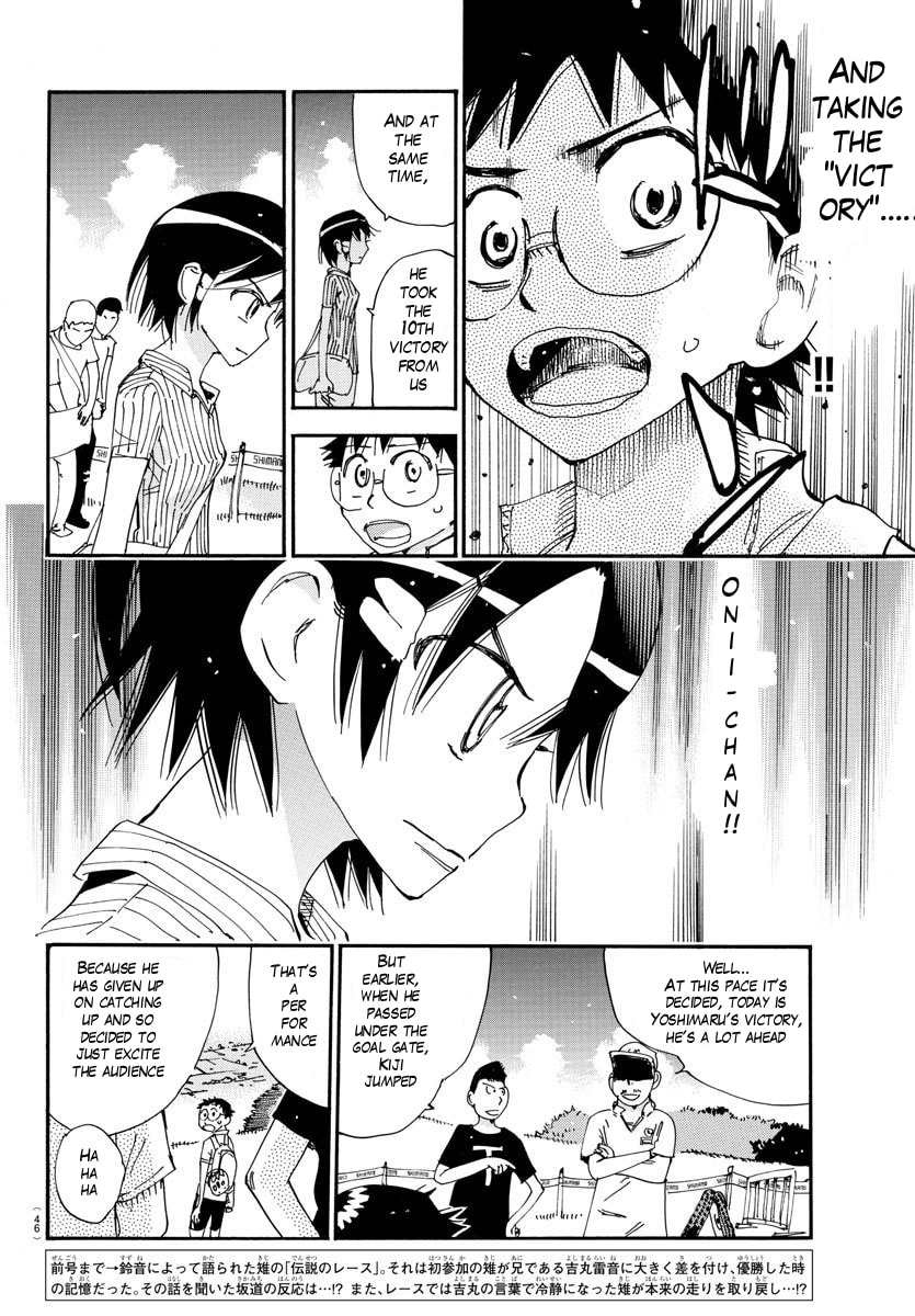 Yowamushi Pedal Chapter 571 page 2 - 