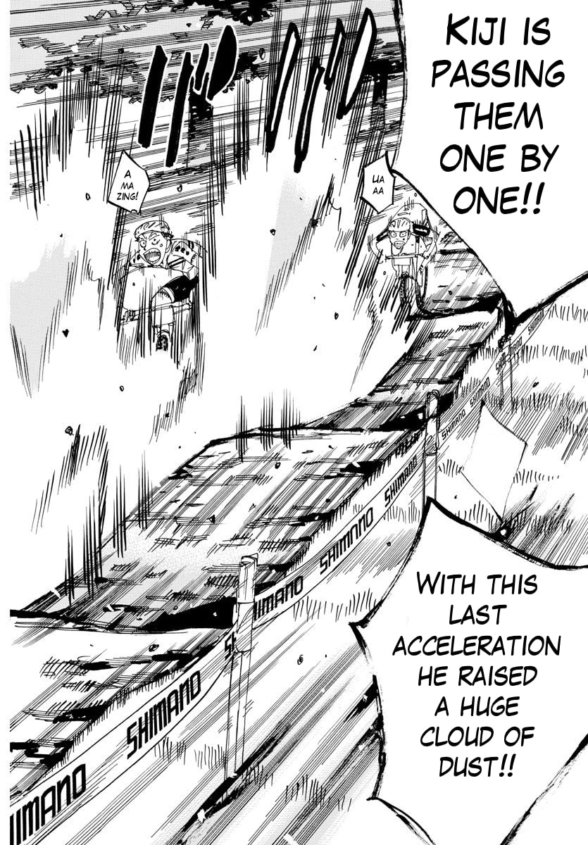 Yowamushi Pedal Chapter 571 page 14 - 