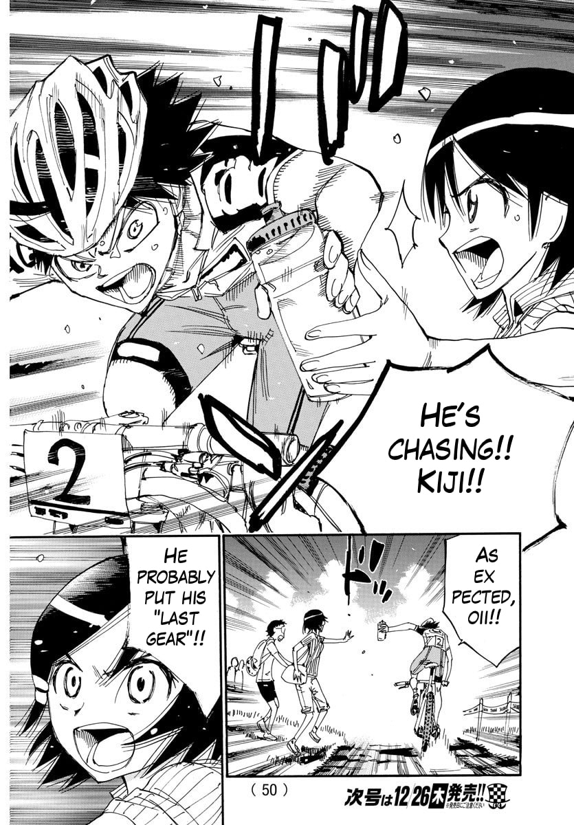 Yowamushi Pedal Chapter 571 page 6 - 