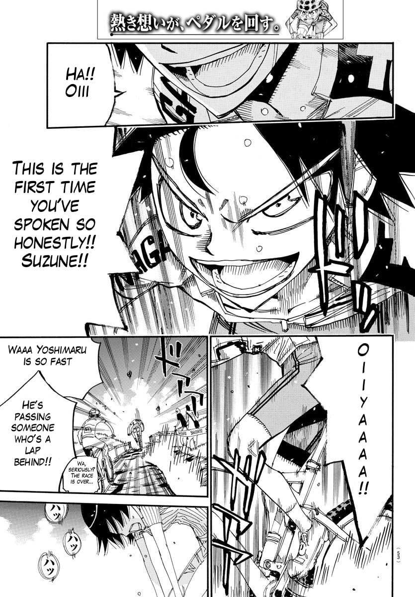Yowamushi Pedal Chapter 571 page 9 - 