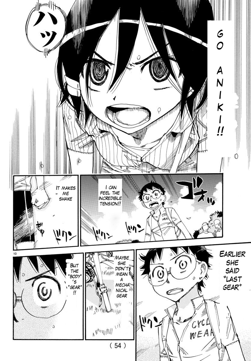 Yowamushi Pedal Chapter 571 page 10 - 