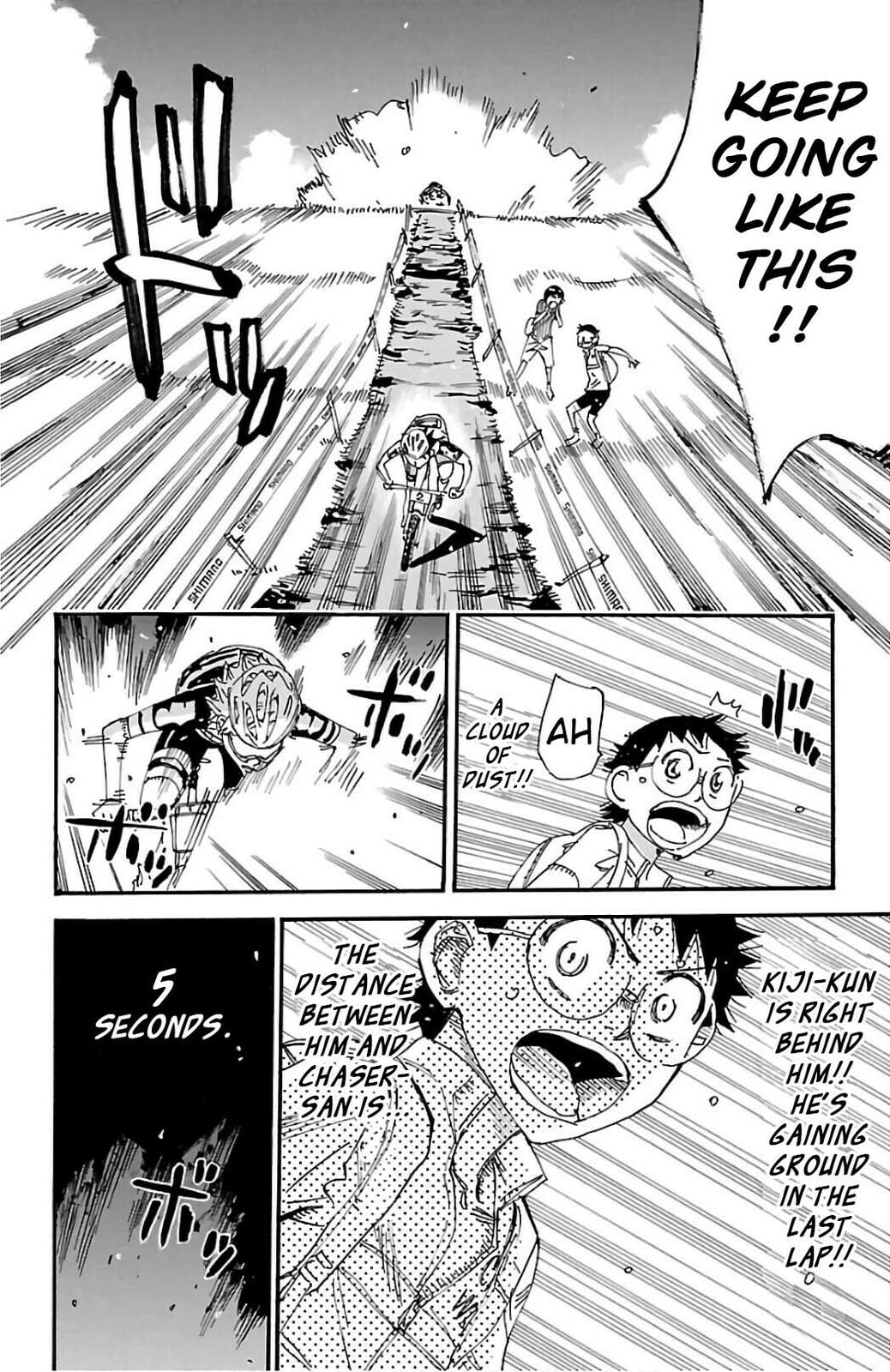 Yowamushi Pedal Chapter 572 page 19 - 