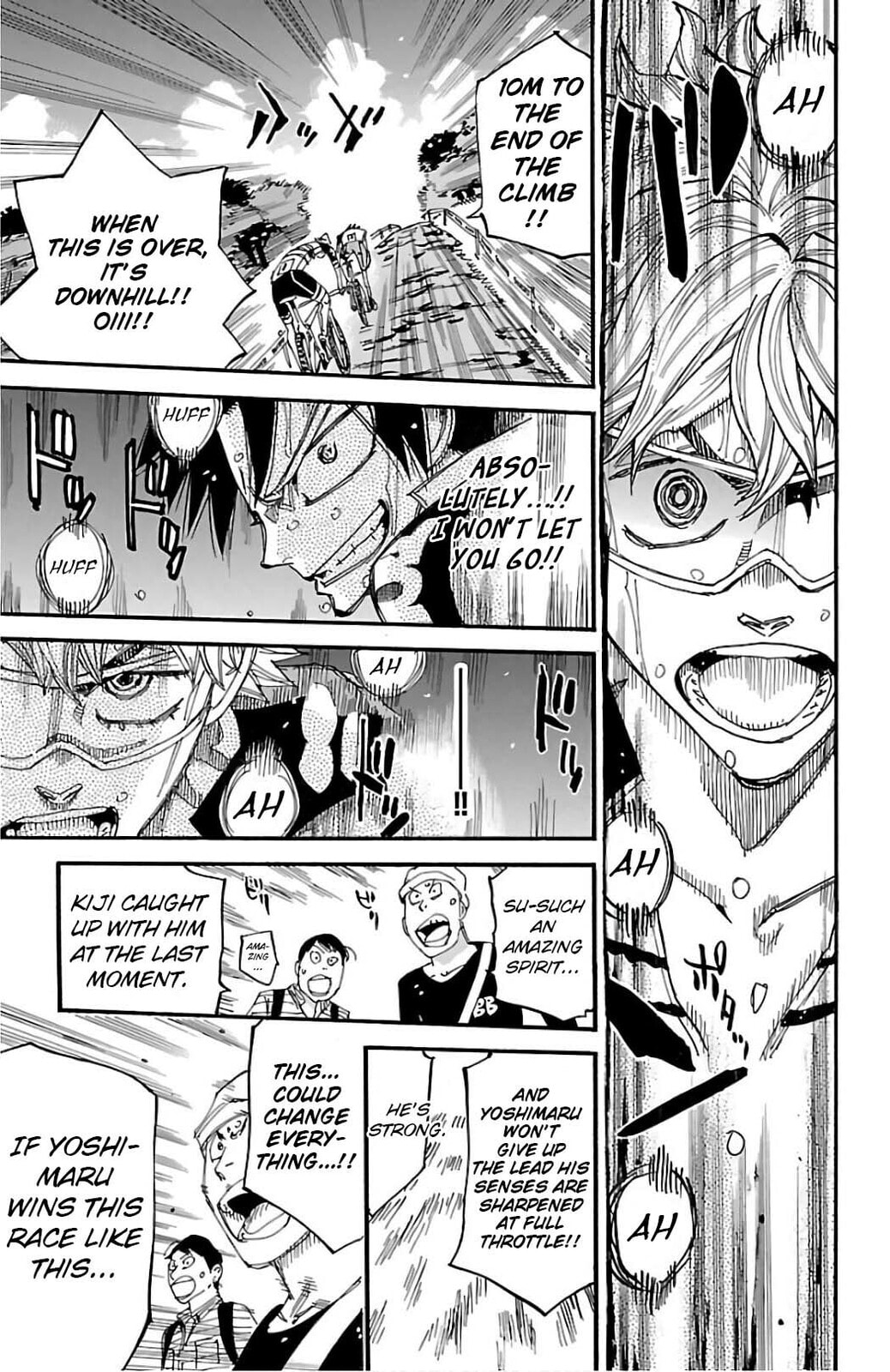 Yowamushi Pedal Chapter 573 page 11 - 