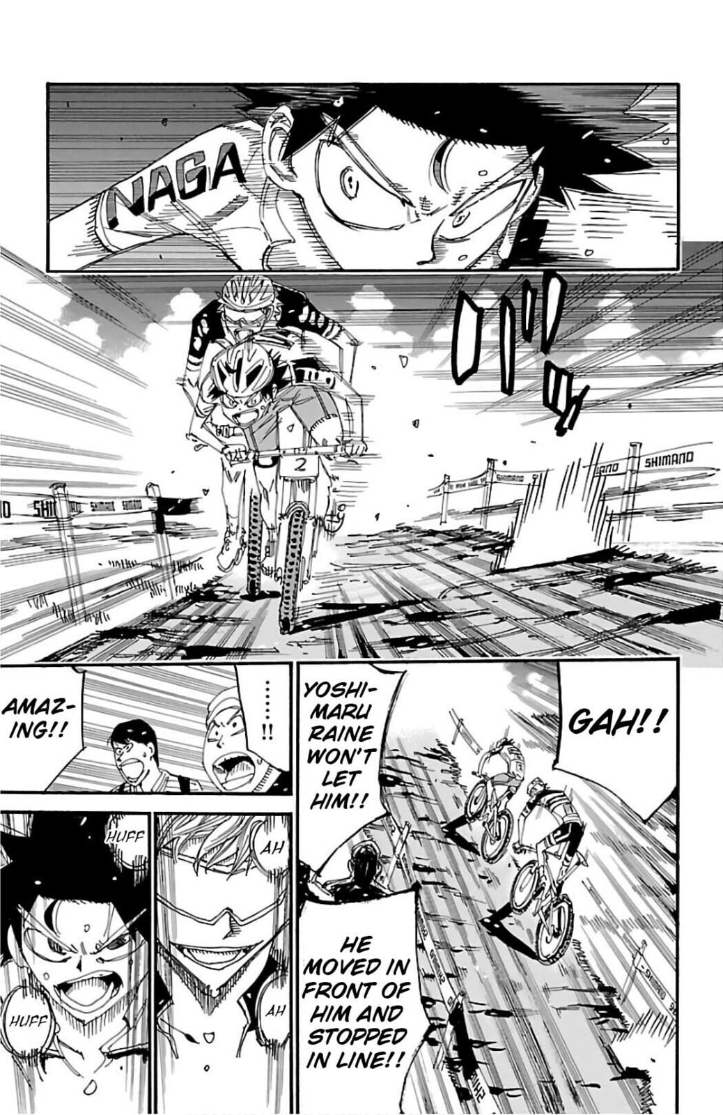Yowamushi Pedal Chapter 573 page 8 - 
