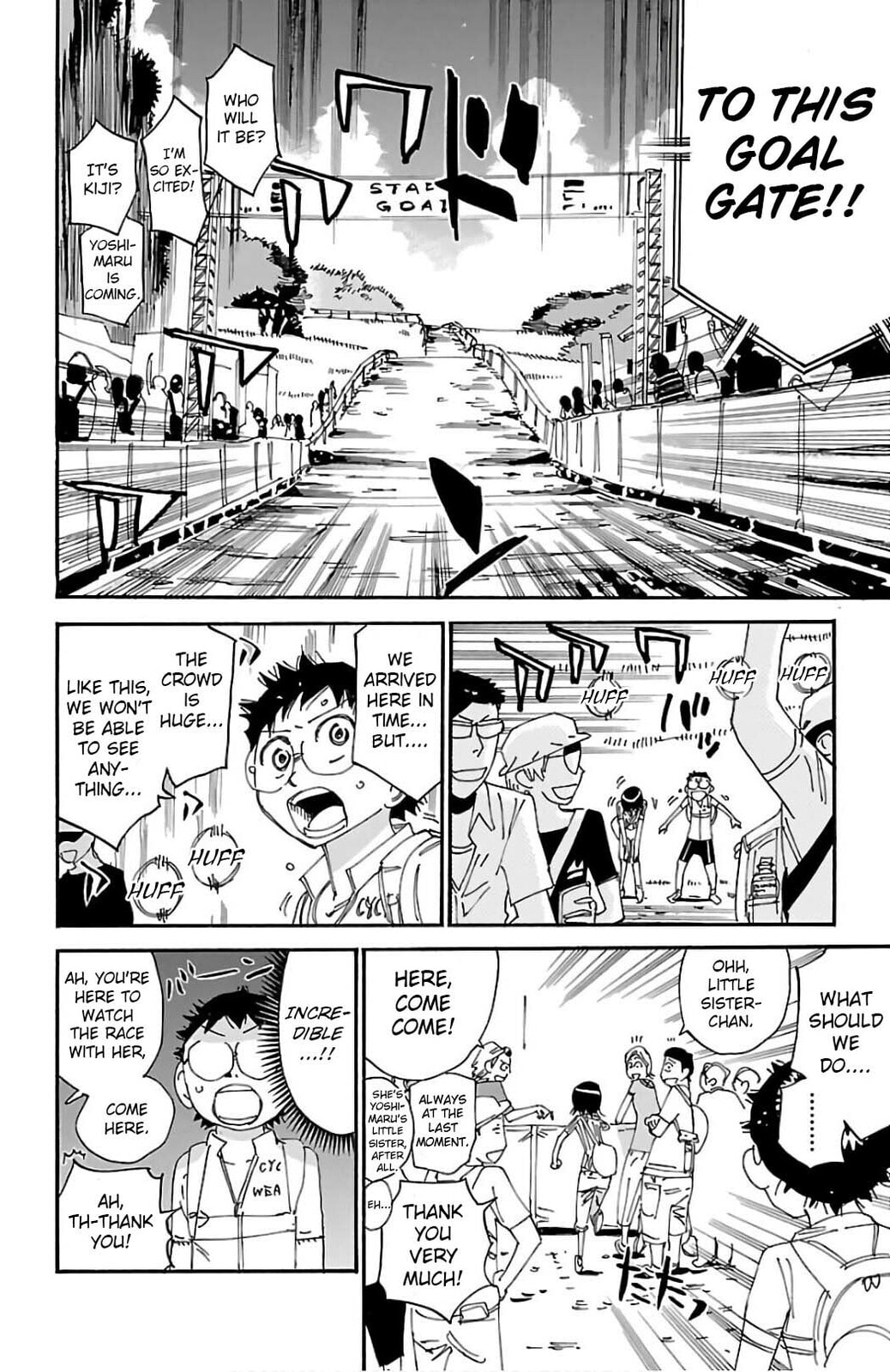 Yowamushi Pedal Chapter 574 page 2 - 