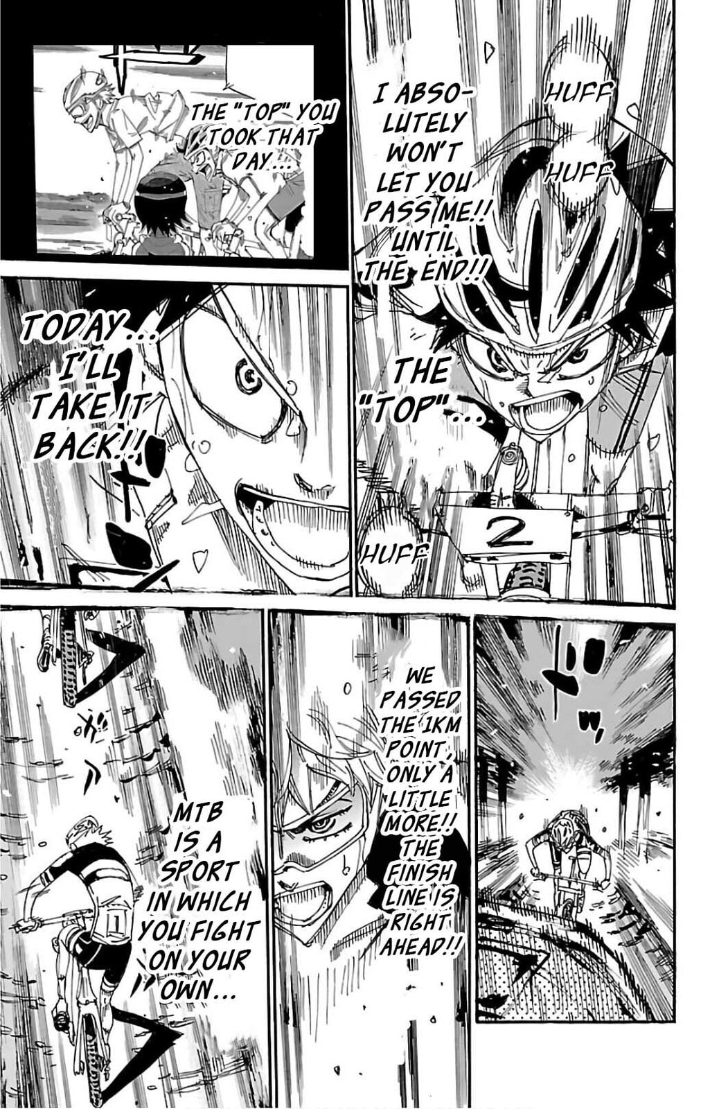 Yowamushi Pedal Chapter 574 page 17 - 