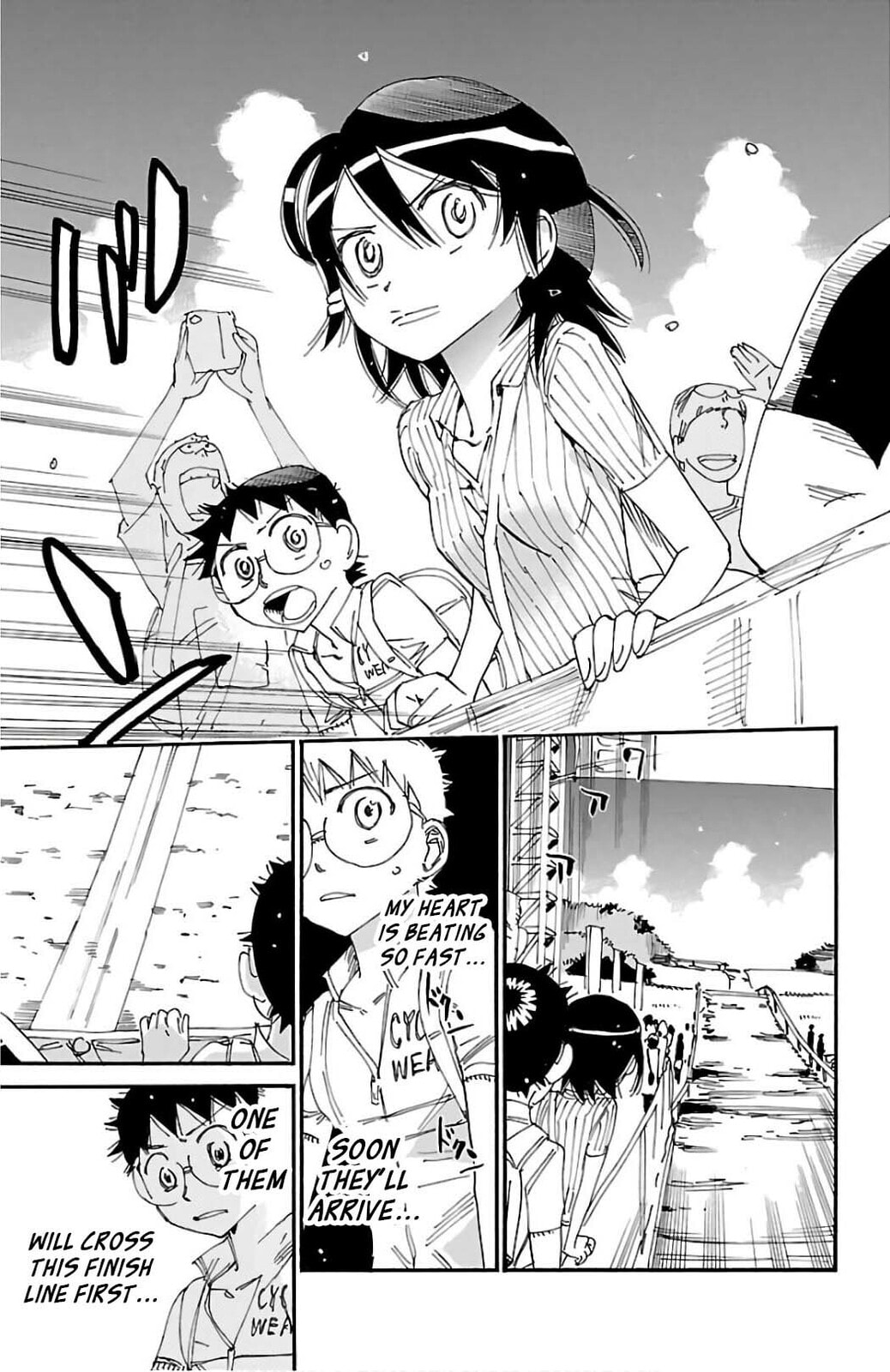 Yowamushi Pedal Chapter 574 page 3 - 