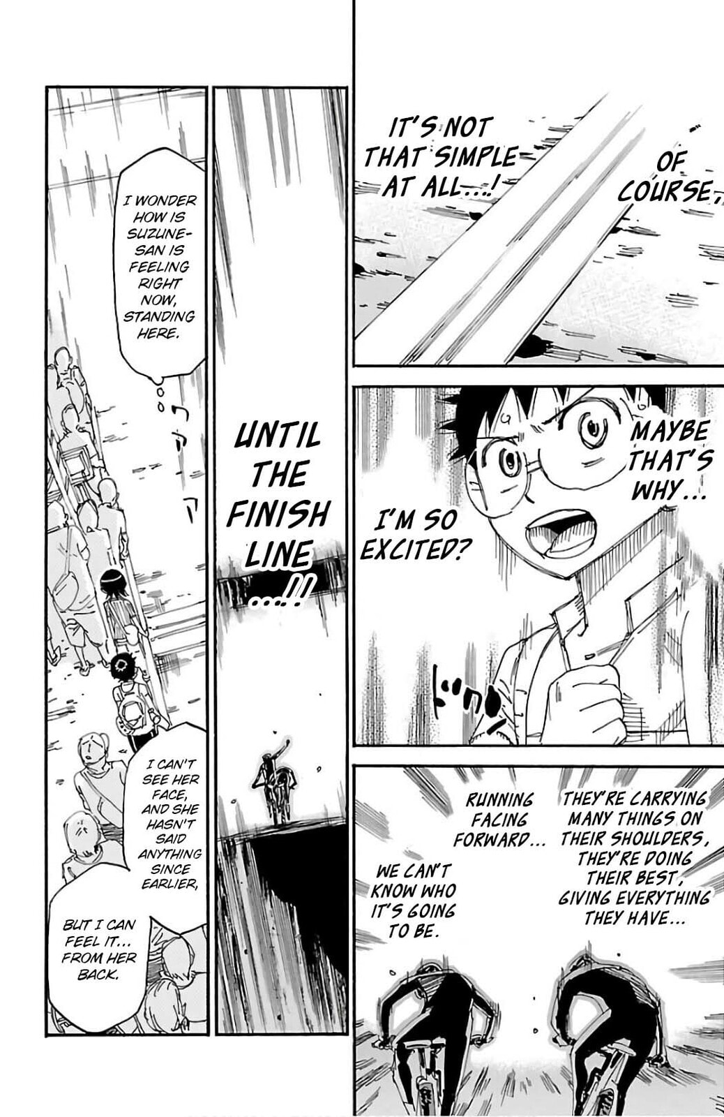 Yowamushi Pedal Chapter 574 page 4 - 